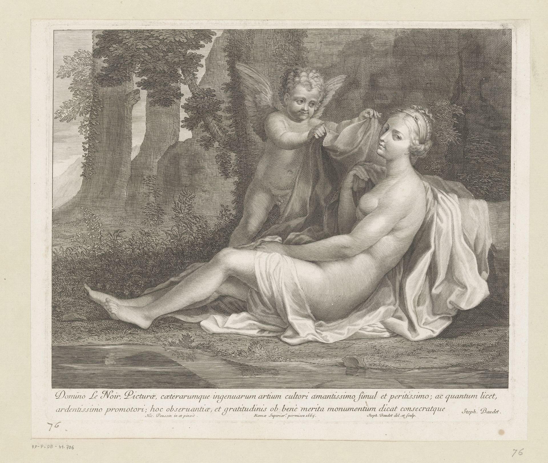 Venus en Amor by Etienne Baudet