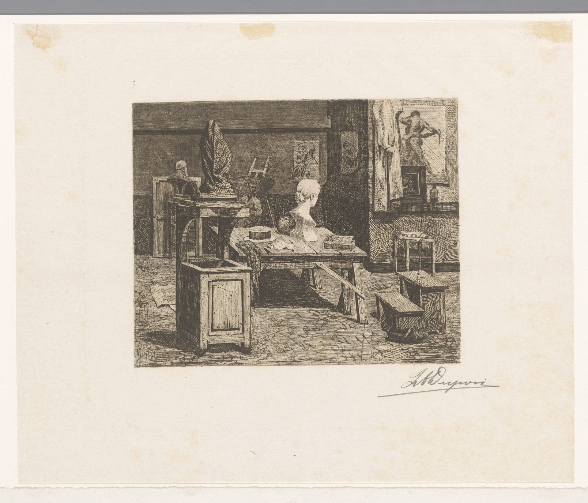 Werkplaats van Josué Dupon by Josué Dupon