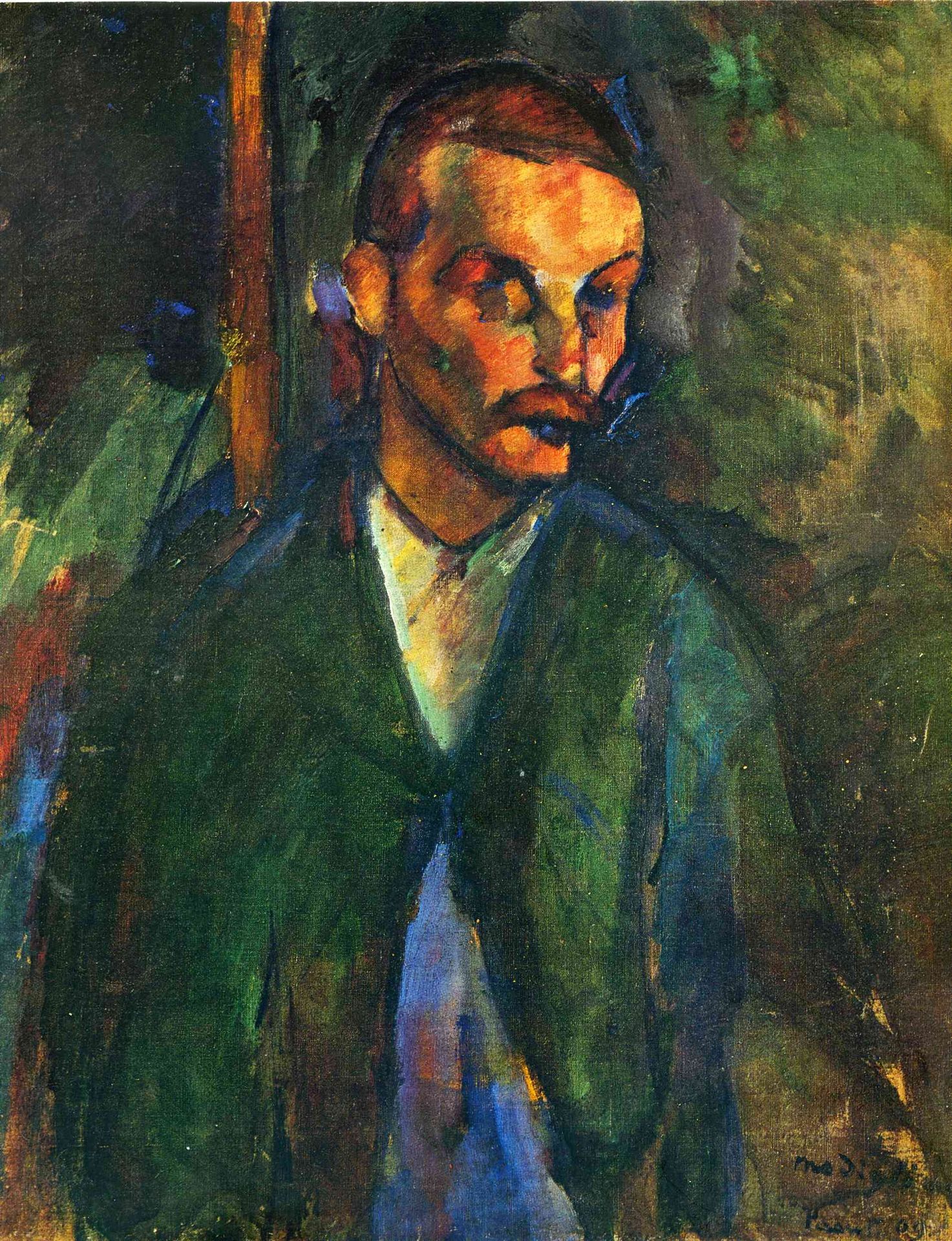 The beggar of Livorne by Amedeo Modigliani