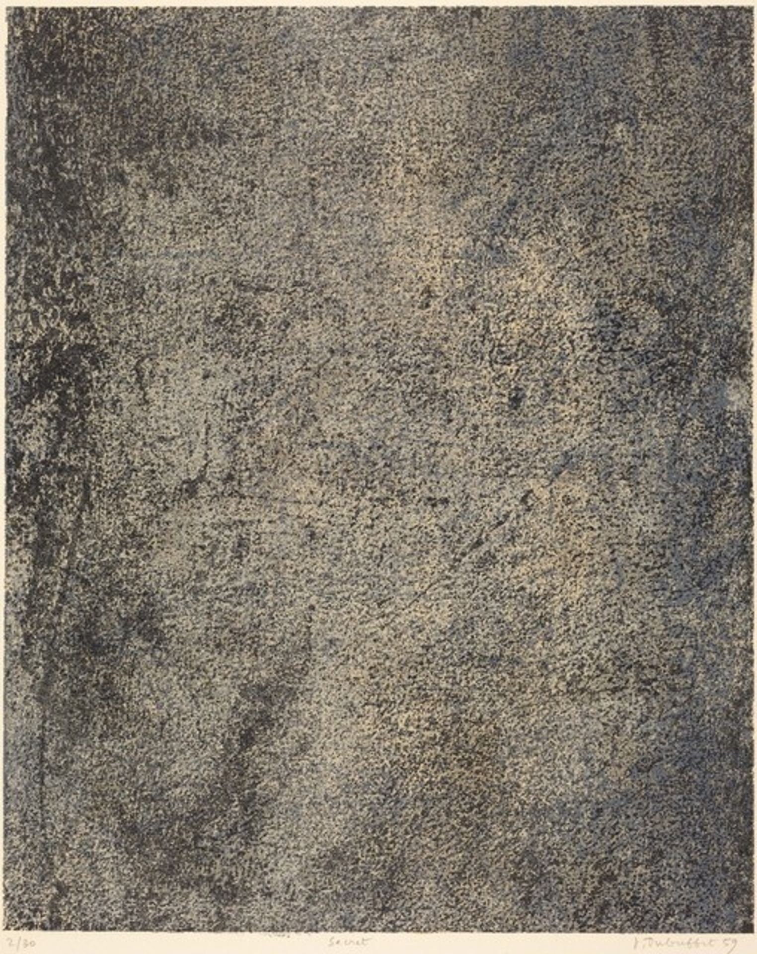 Secret by Jean Dubuffet