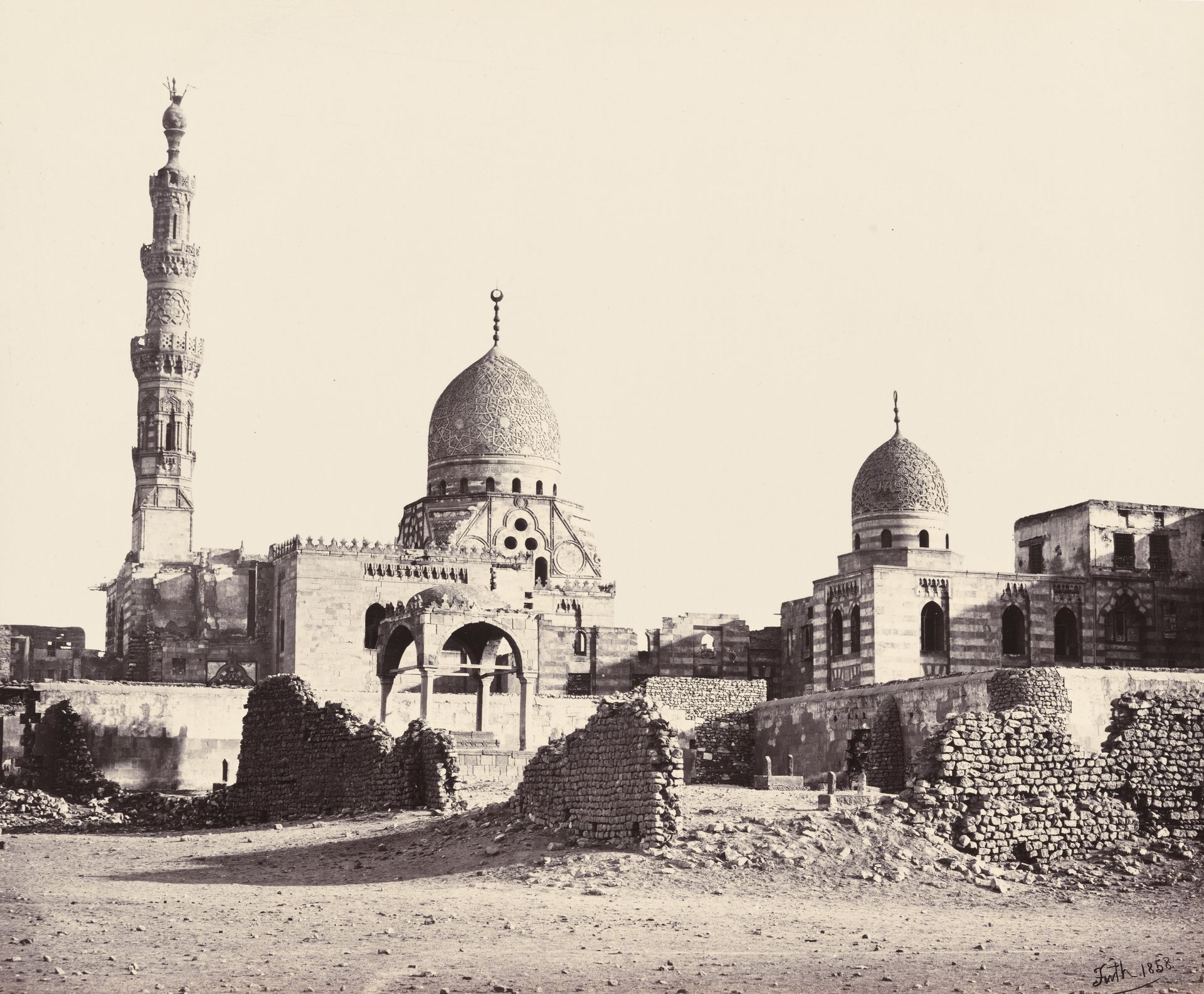 The Mosque of Kaitbey by Francis Frith