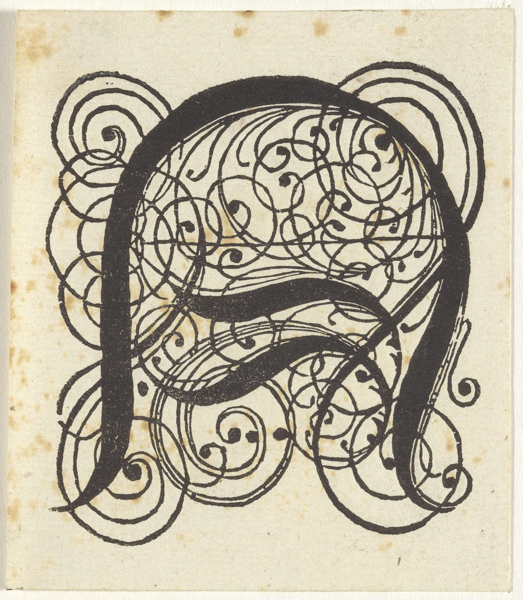 Letter A by Anonymous