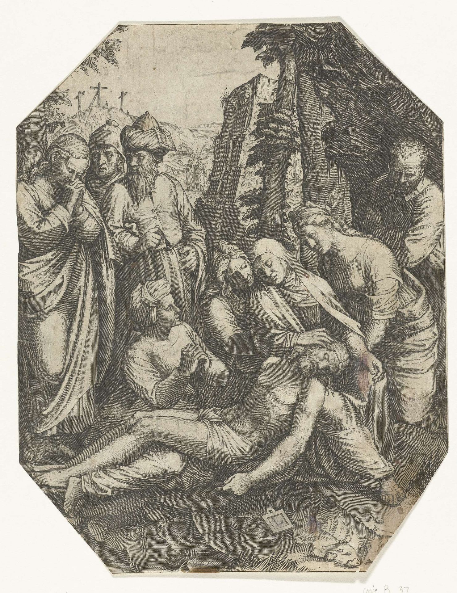 Bewening van Christus by Anonymous