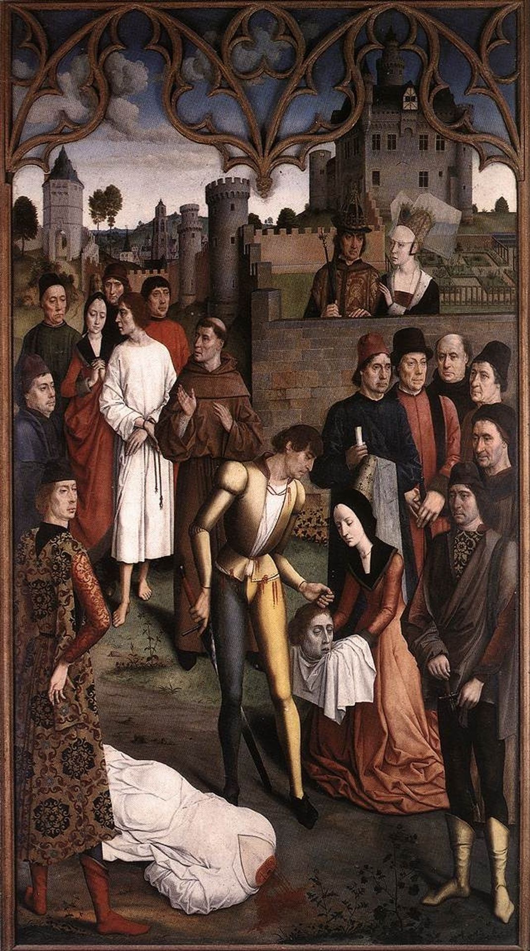Justice of the Emperor Otto: The Execution of the Innocent Count by Dirk Bouts