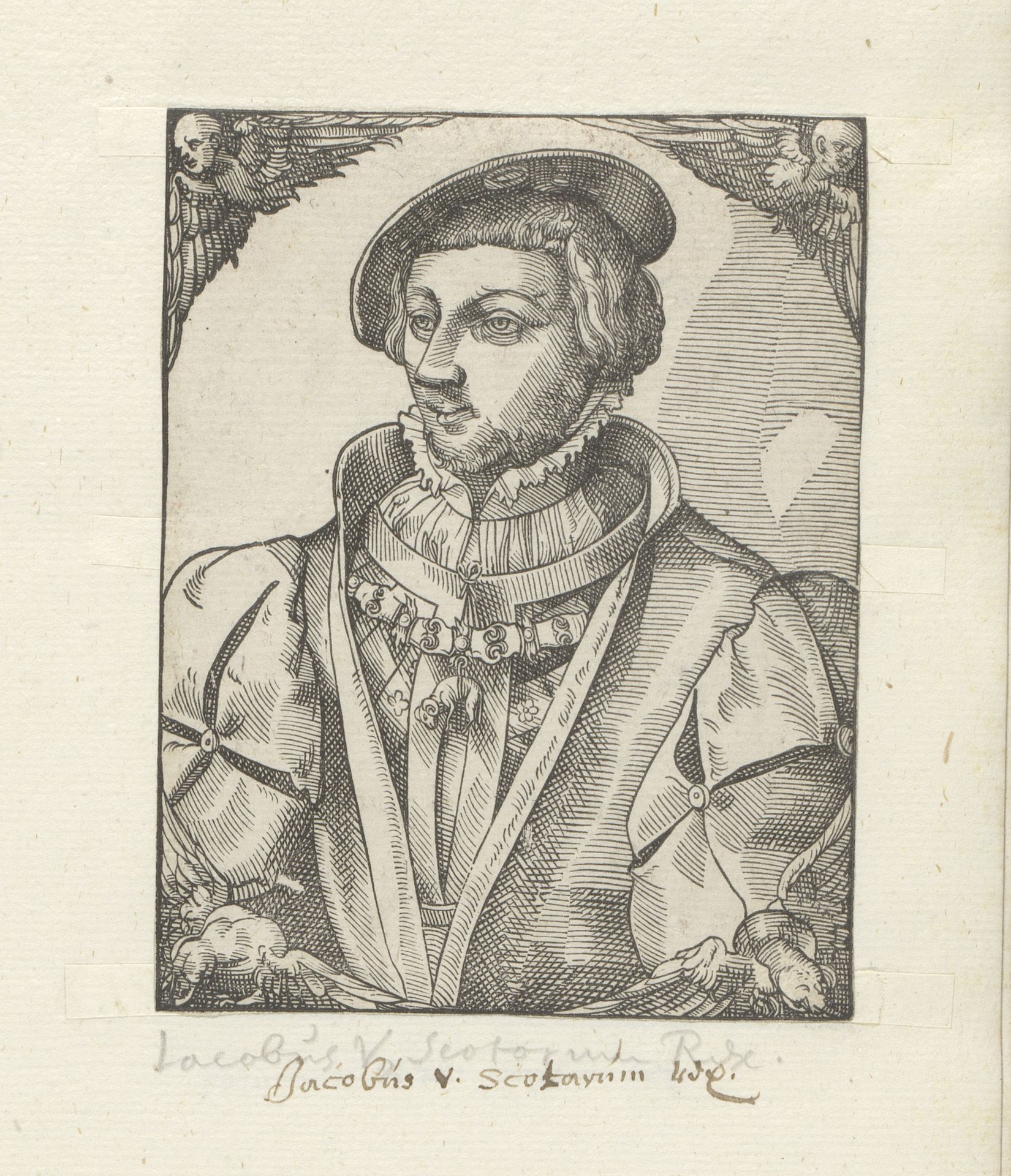 Portret van James V, koning van Schotland by Anonymous