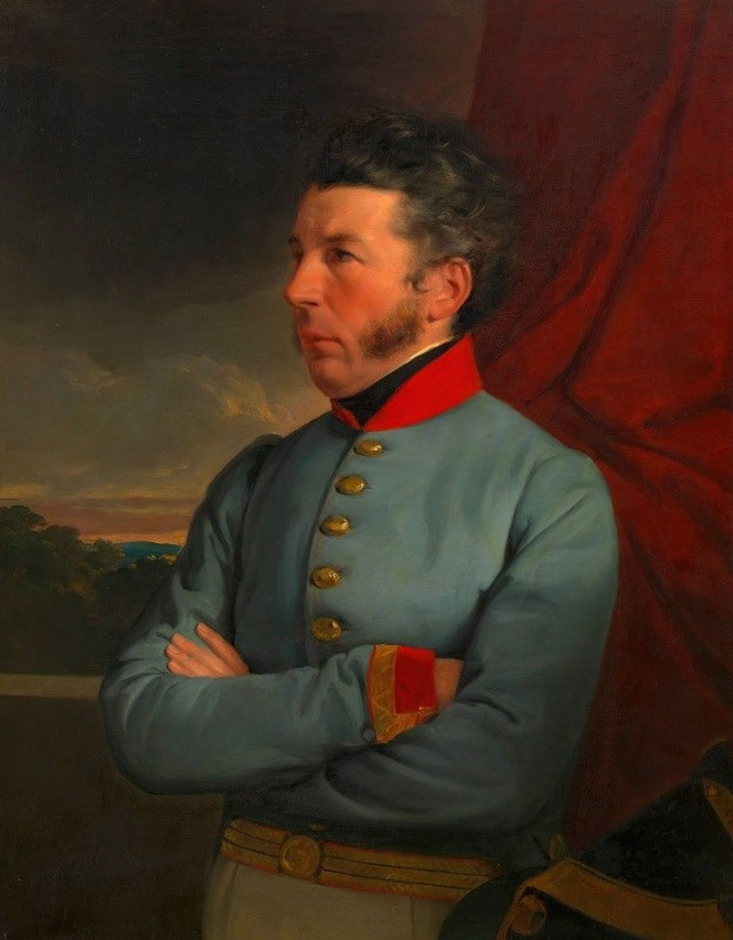Heinrich Amerling als Major-Auditor by Friedrich von Amerling