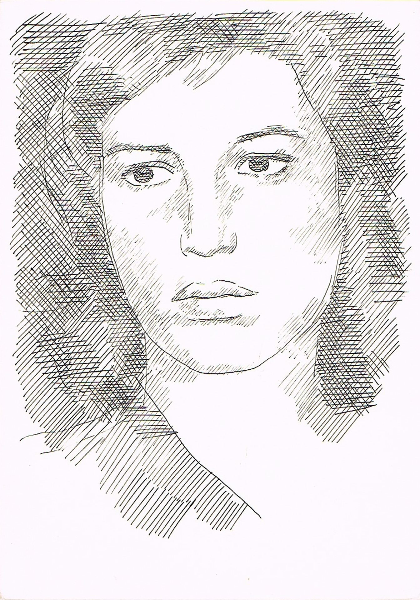 Female Portrait by Hryhorii Havrylenko