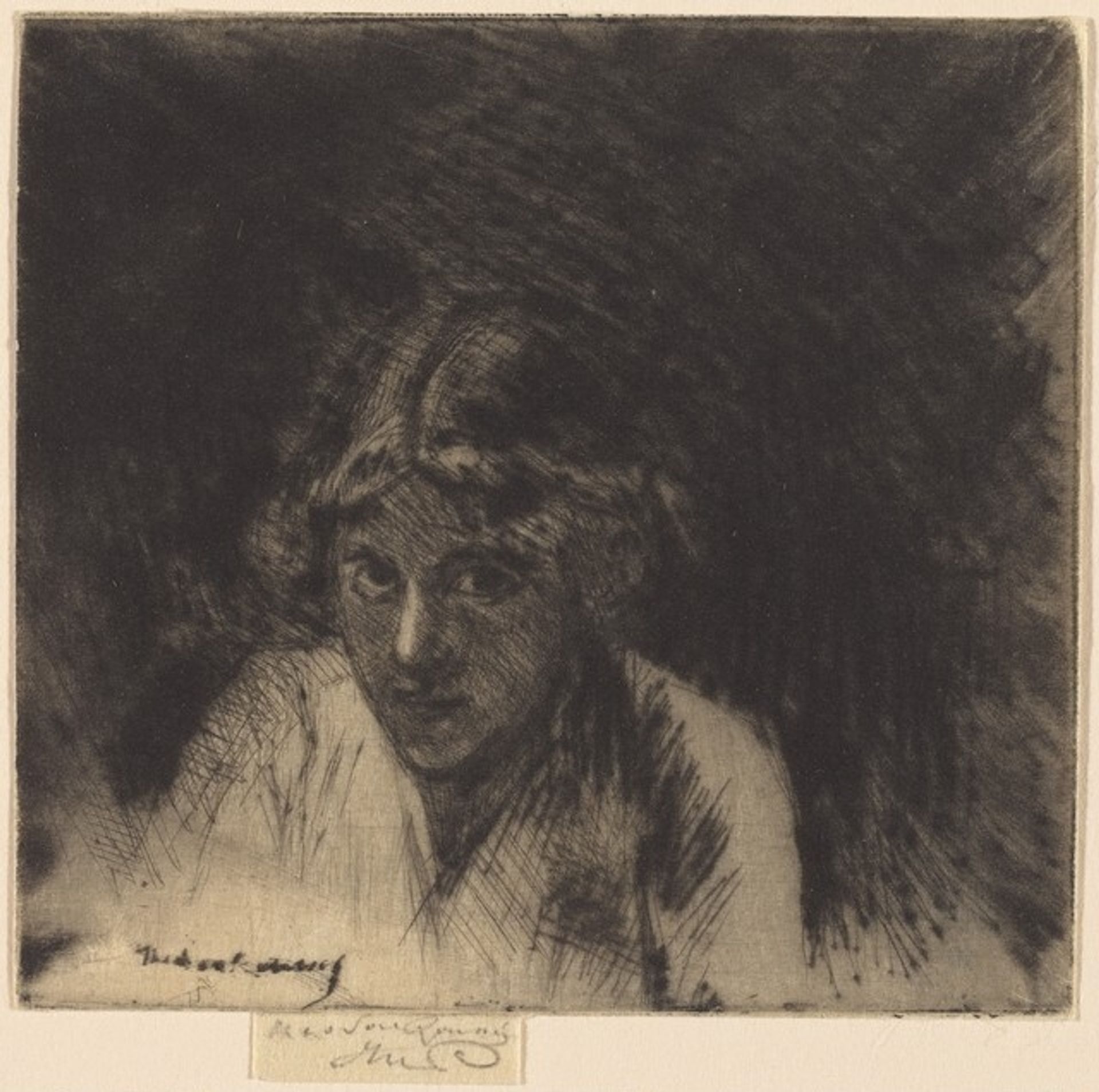 Une Apache by Theodore Roussel