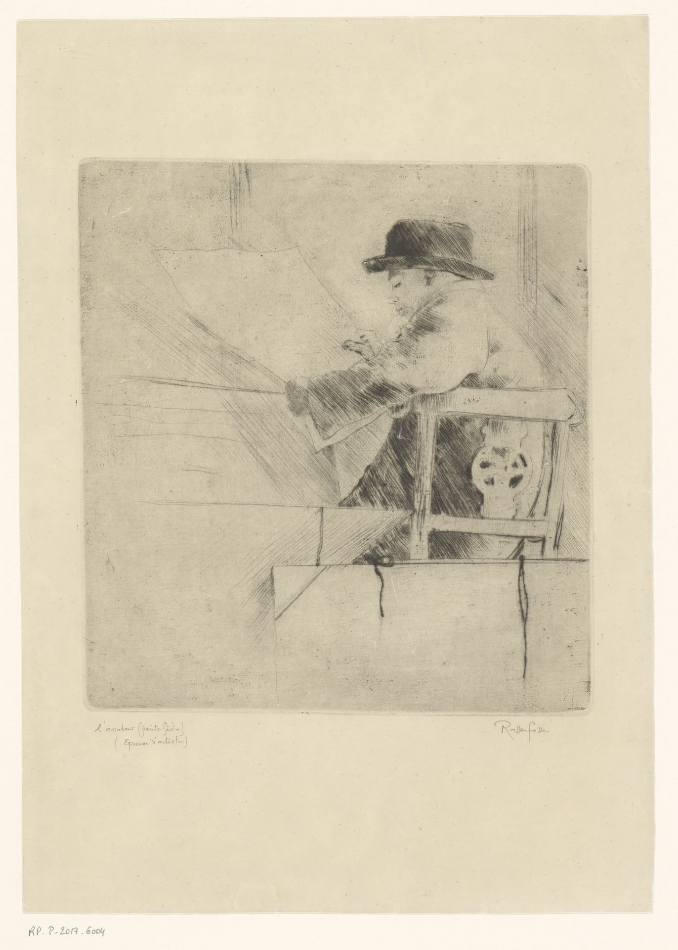 De prentliefhebber by Armand Rassenfosse