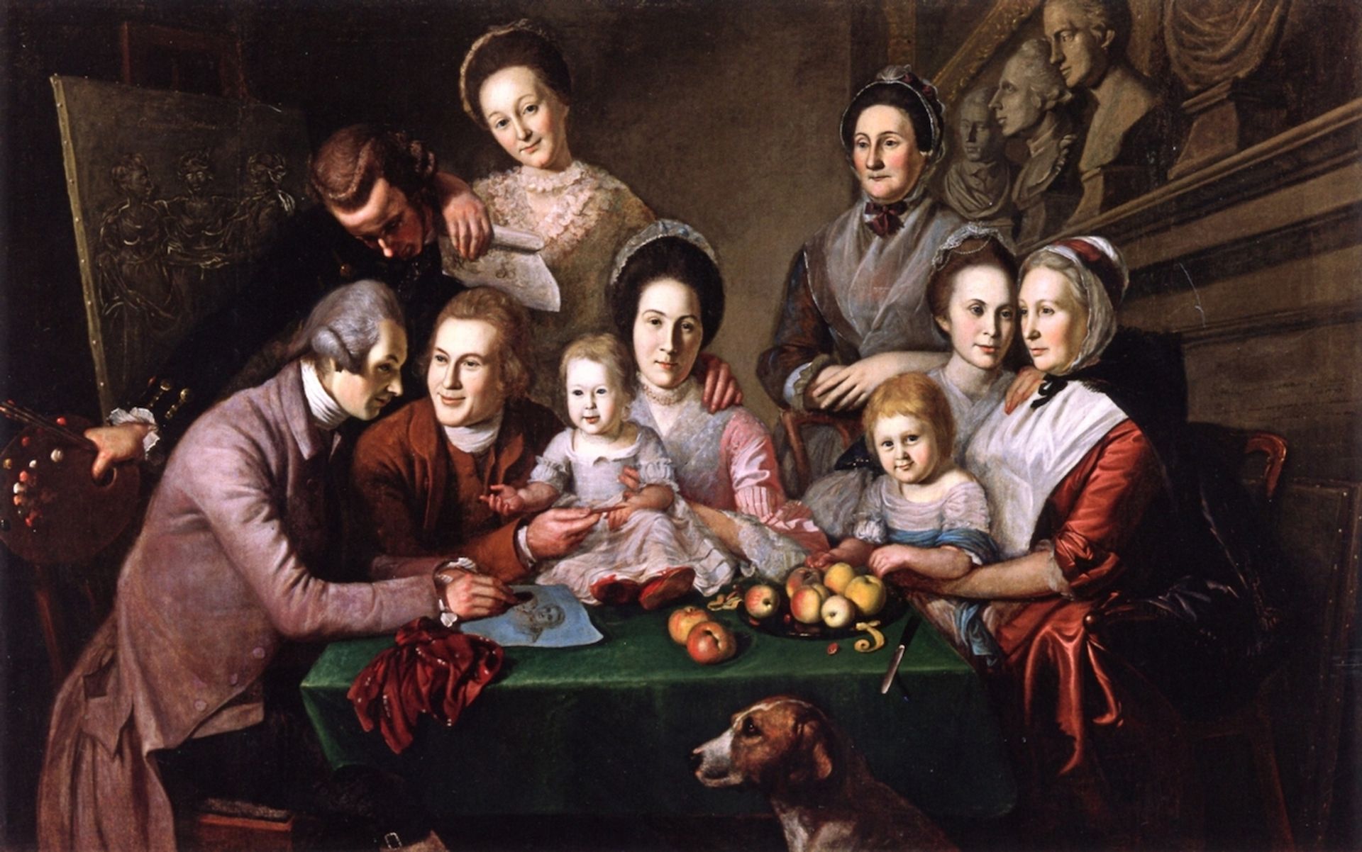 The Peale Family by Charles Willson Peale