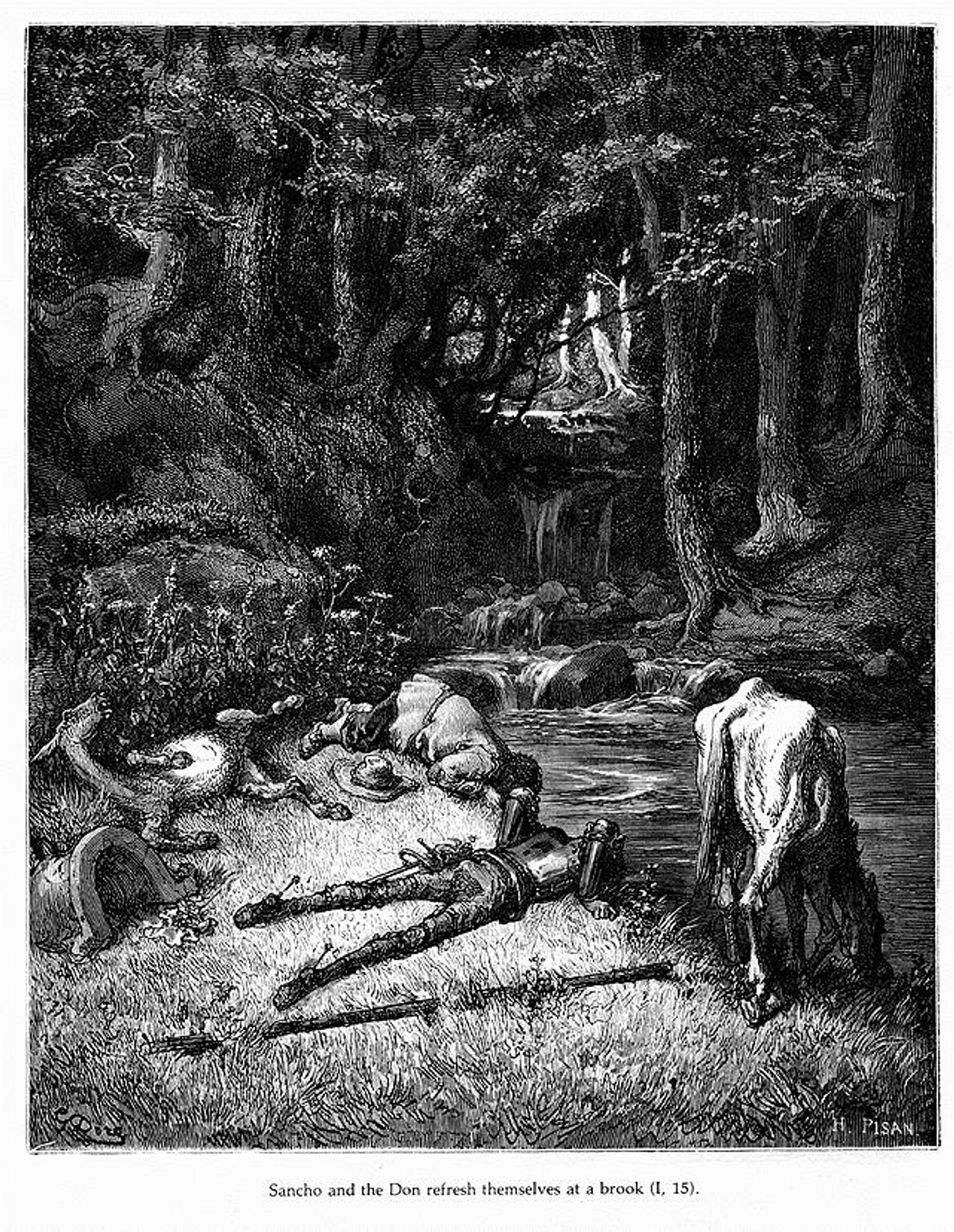 Don Quixote by Gustave Dore