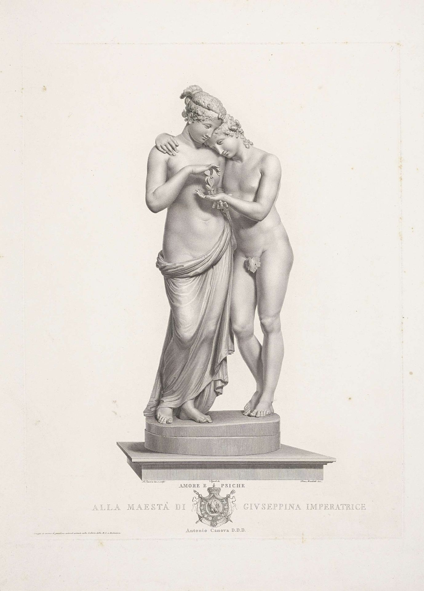 Amor en Psyche by Domenico Marchetti