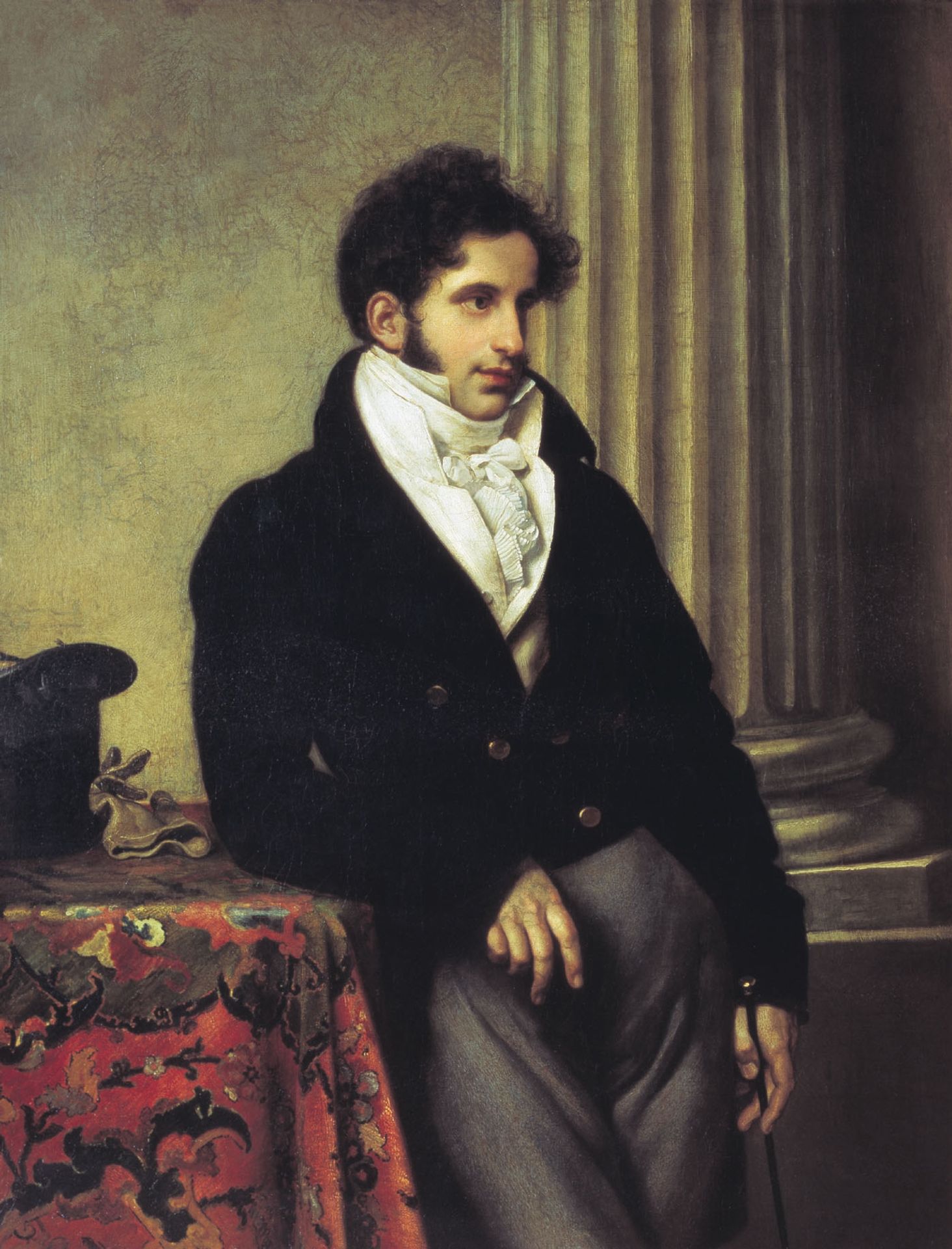 Portrait of Sergei Uvarov by Orest Kiprensky