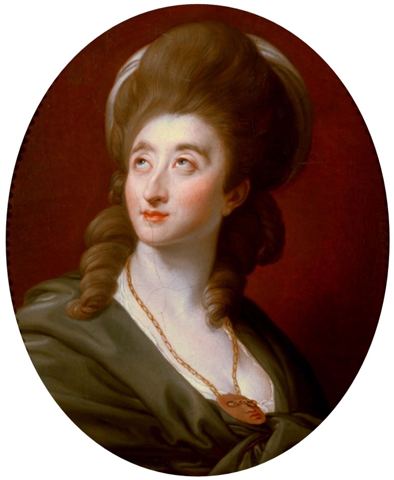 Portrait of Aleksandra Potocka Née Lubomirska as Melpomene by Pompeo Batoni