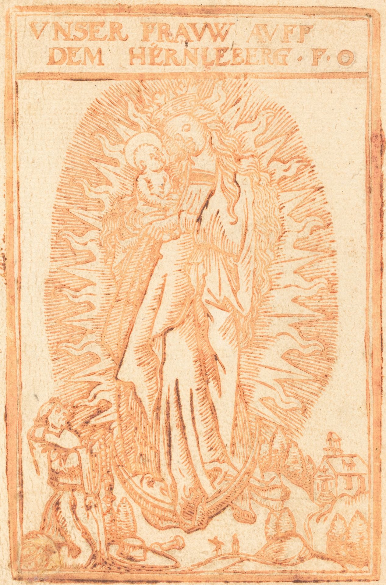 Madonna of the Hernleberg by Anonymous