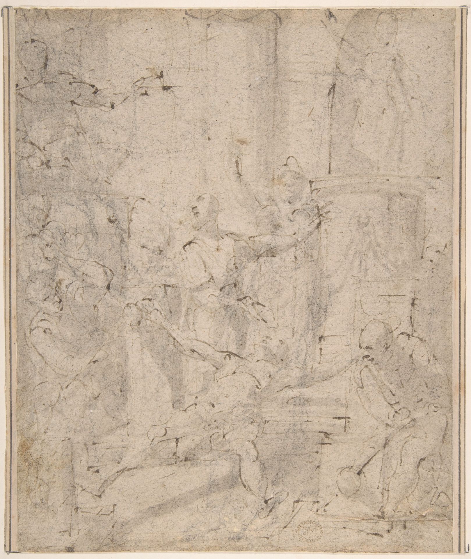 Martyrdom of Saint Andrew by Anonymous