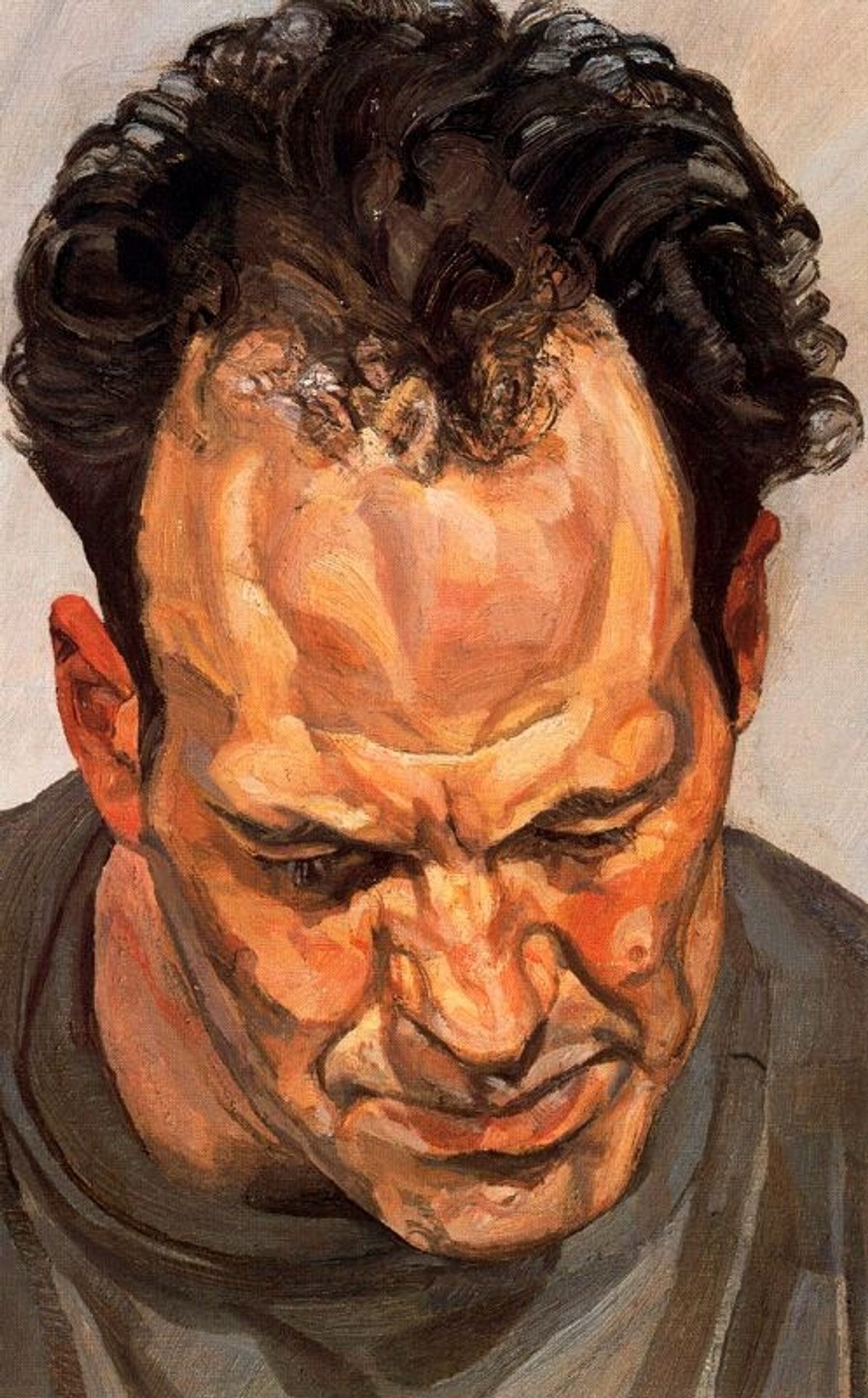 Frank Auerbach by Lucian Freud