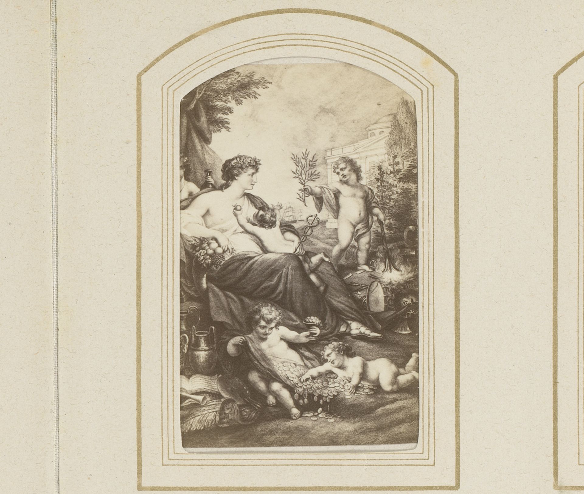 Fotoreproductie van Bonheur by Anonymous