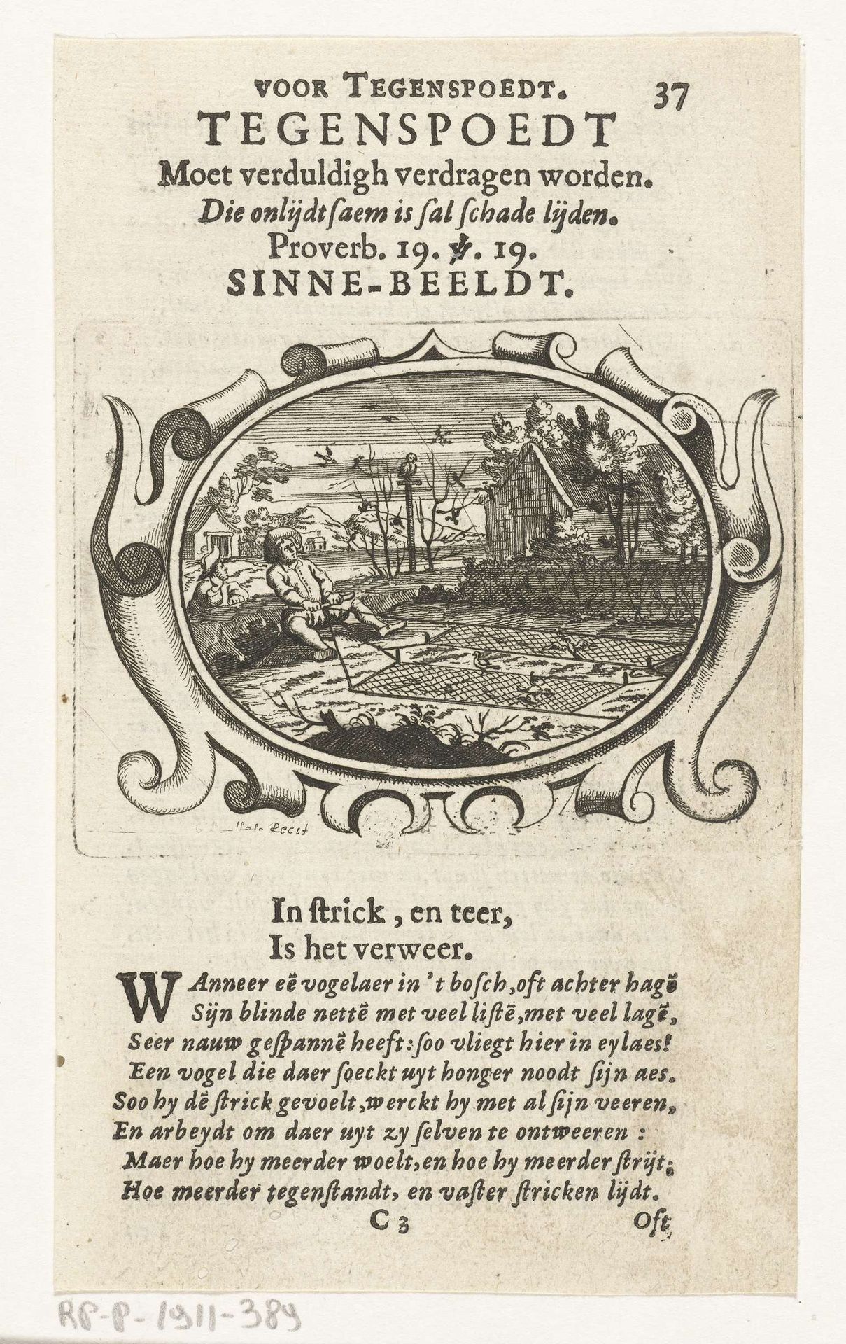 Tegenspoed moet worden ondergaan by Gaspar Bouttats