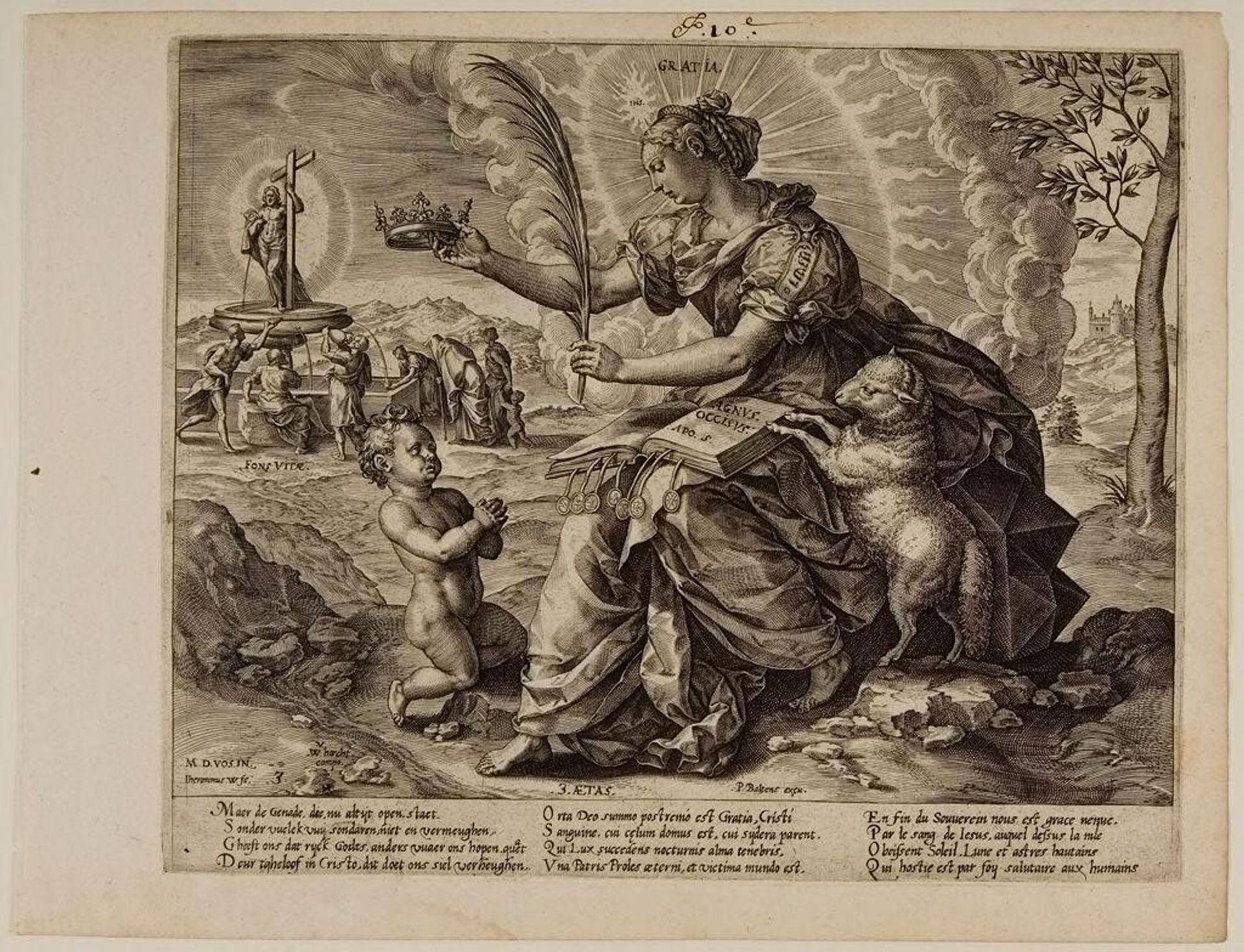 The Third Era:  The Law of Grace of the New Testament by Hieronymus Wierix