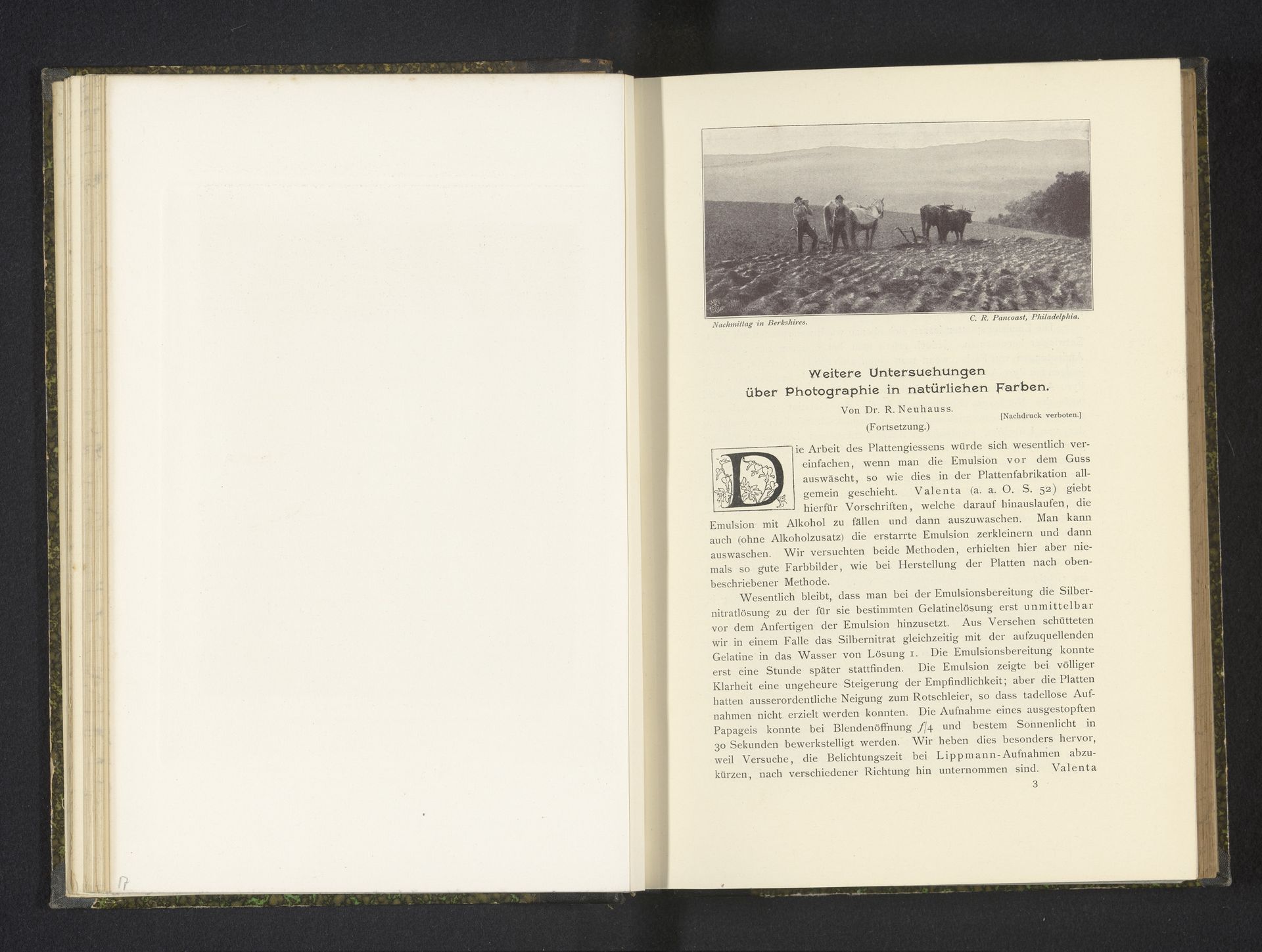 Boeren ploegen een akker by C.R. Pancoast