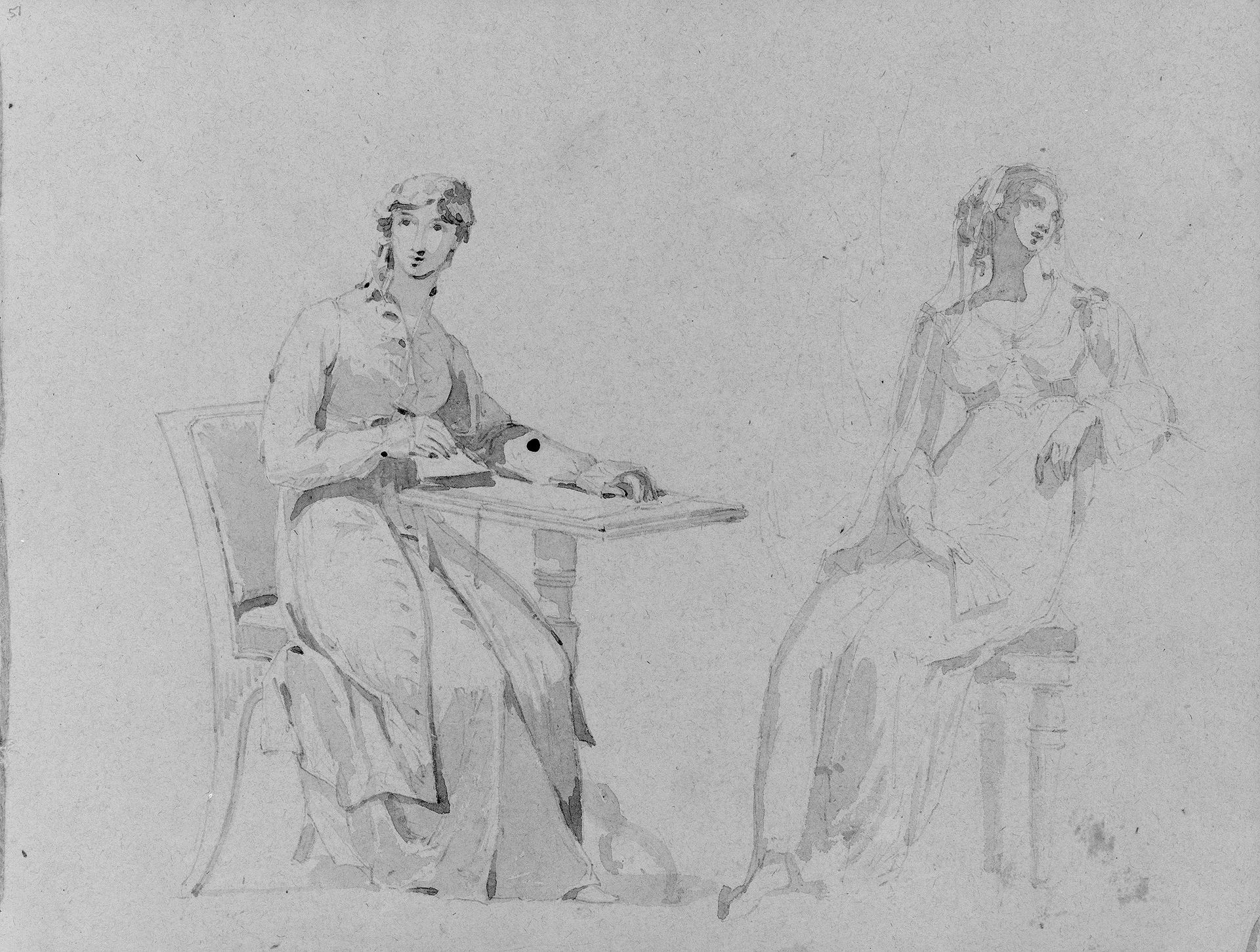 Figure Studies by Thomas Sully