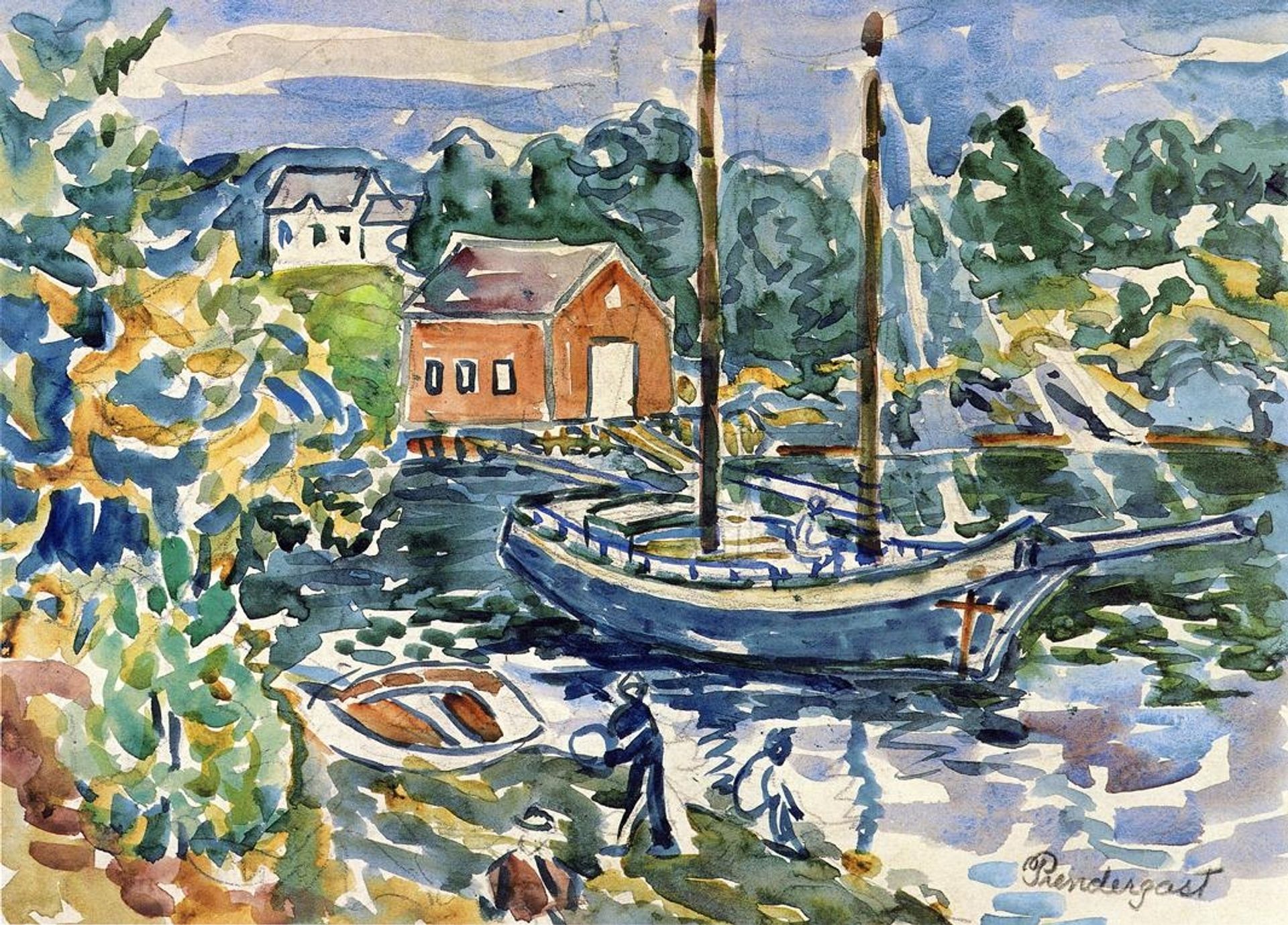 The Cove by Maurice Prendergast