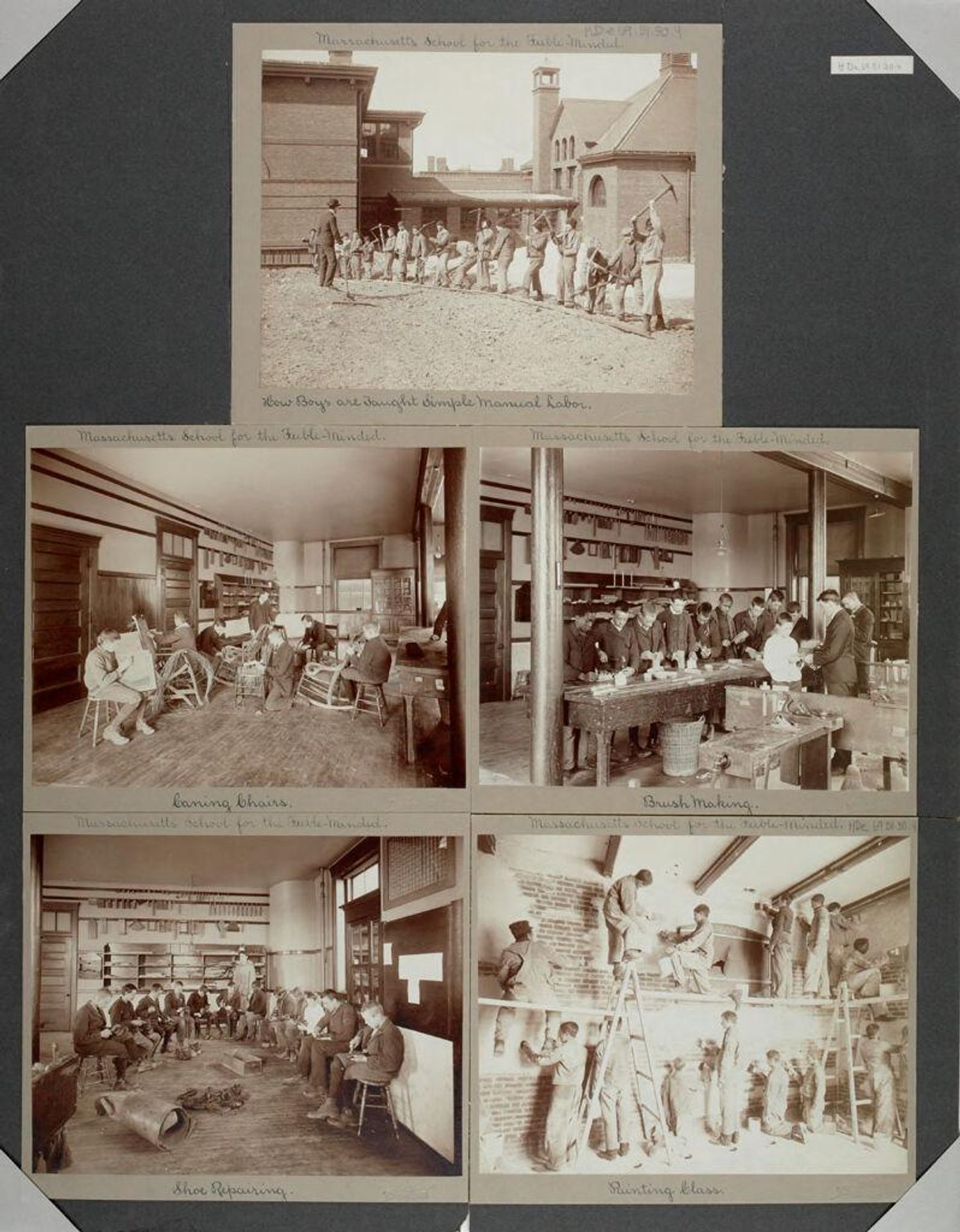 Defectives, Feeble-minded: United States. Massachusetts. Waverly. School for Feeble-minded: Massachusetts School for the Feeble-Minded. by William A. Webster