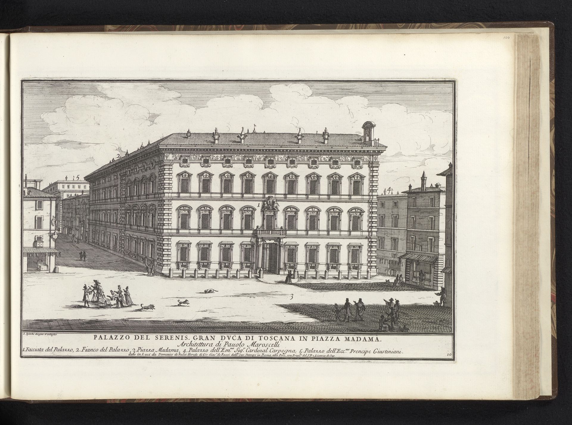 Palazzo Madama te Rome by Alessandro Specchi