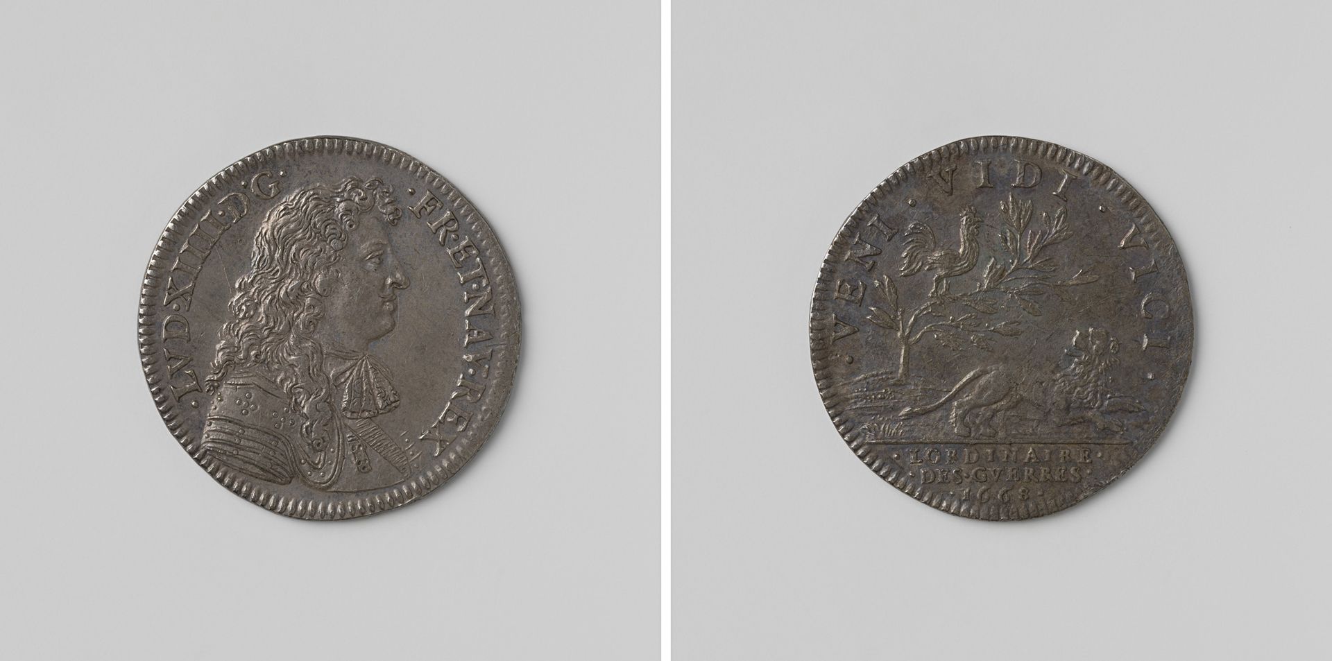Franche Comte in tien dagen veroverd, rekenpenning geslagen ter ere van Lodewijk XIV, koning van Frankrijk by Anonymous