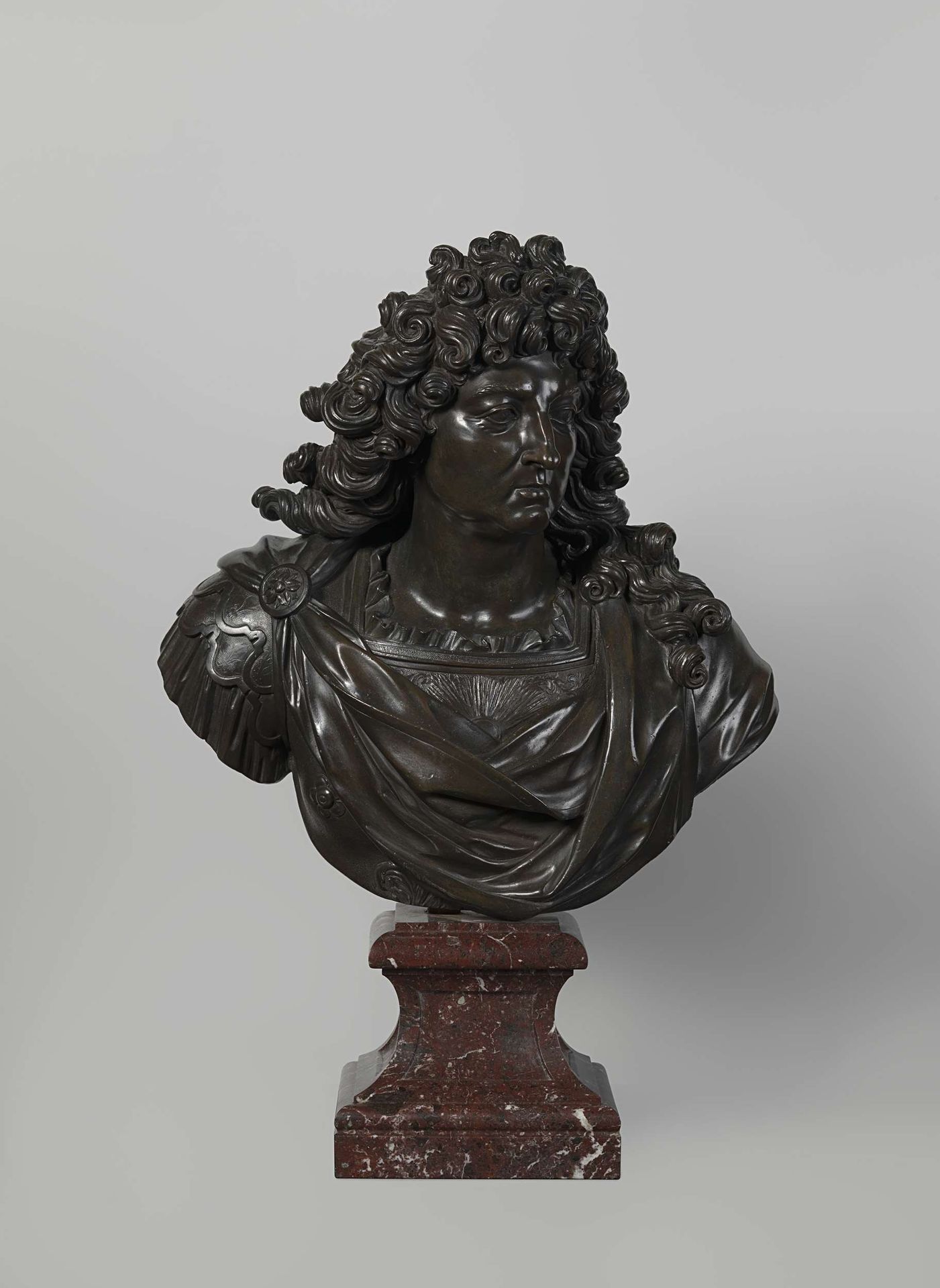 Portrait of Louis XIV (1638-1715), King of France and Navarra (‘Sun King’) by Martin Desjardins
