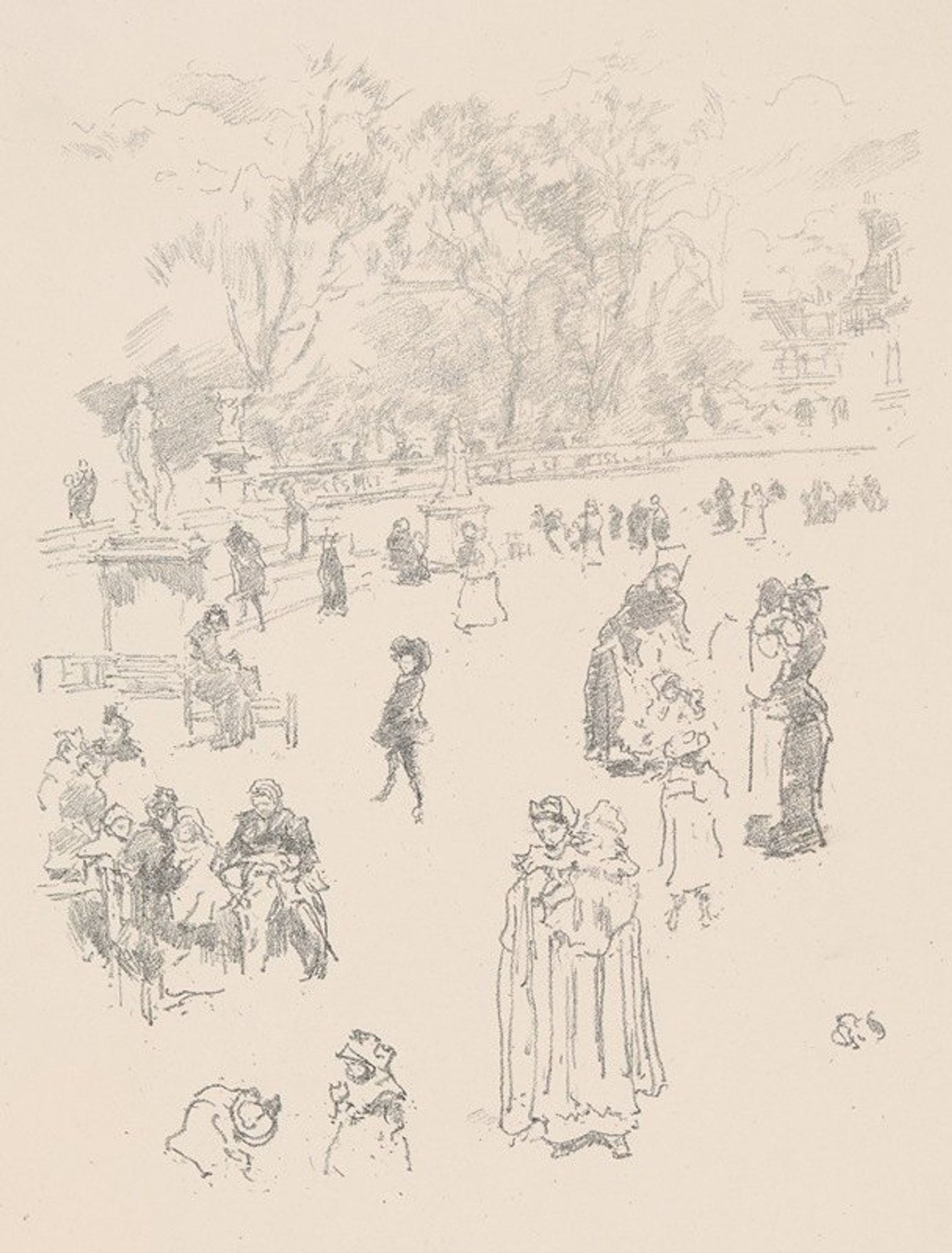 Nursemaids by James Abbott McNeill Whistler