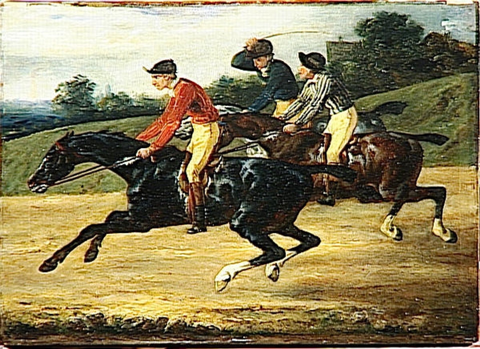 The Horse Race by Théodore Géricault
