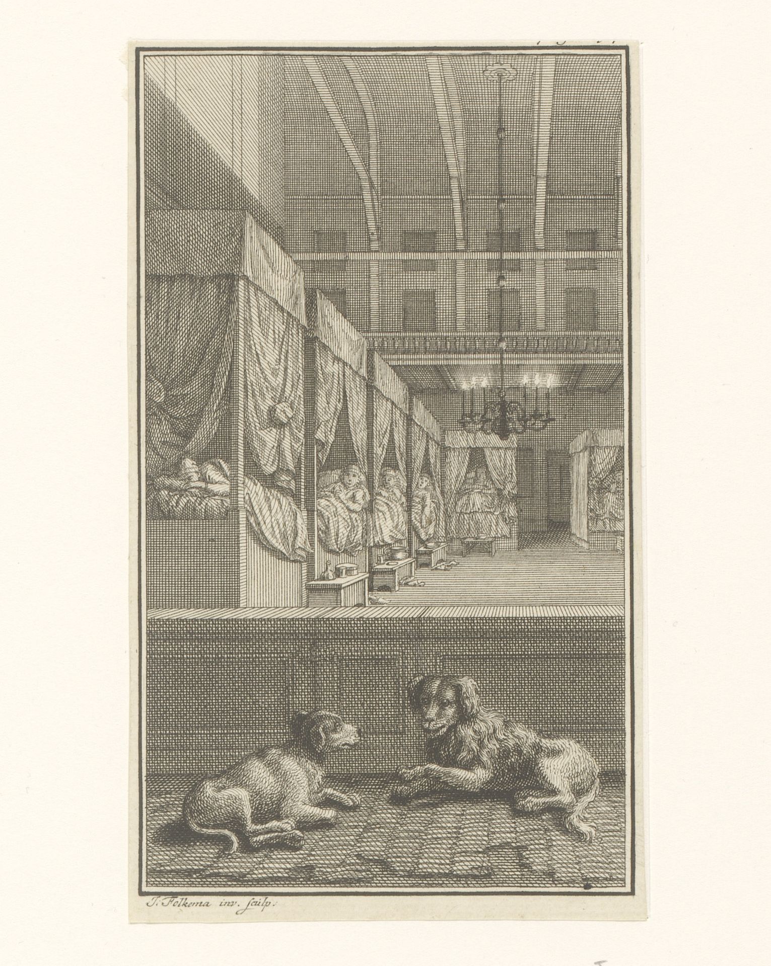 Slaapzaal by Jacob Folkema