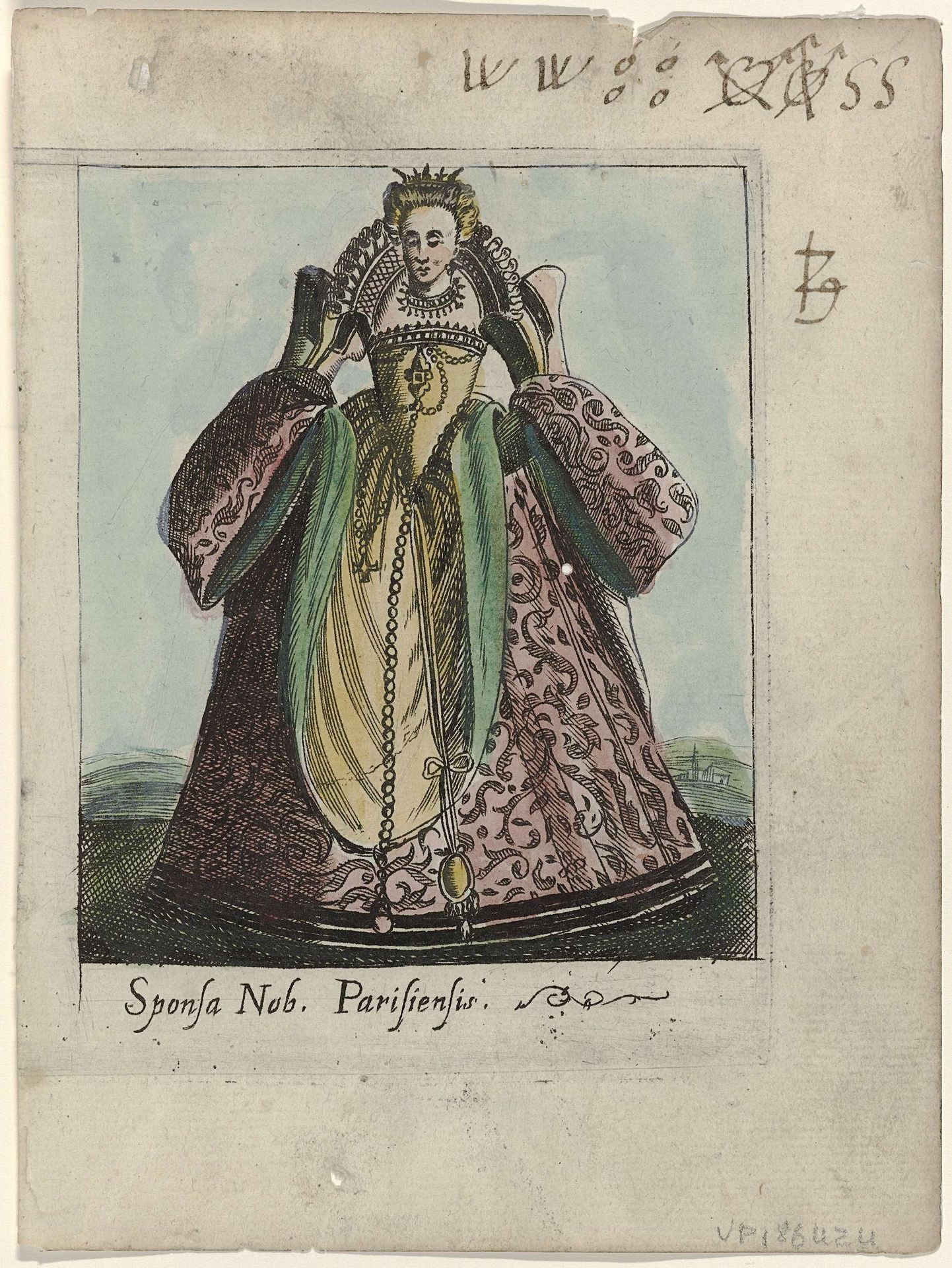 Sponsa Nob. Parisiensis. by Anonymous