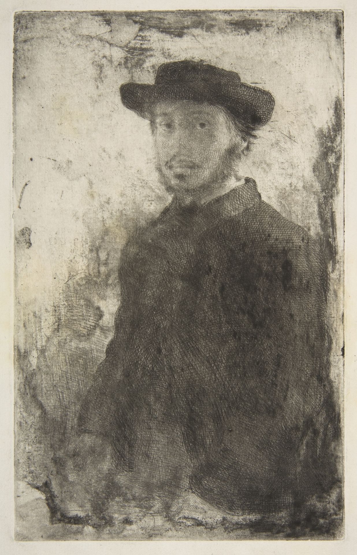 Edgar Degas: Self-Portrait by Edgar Degas