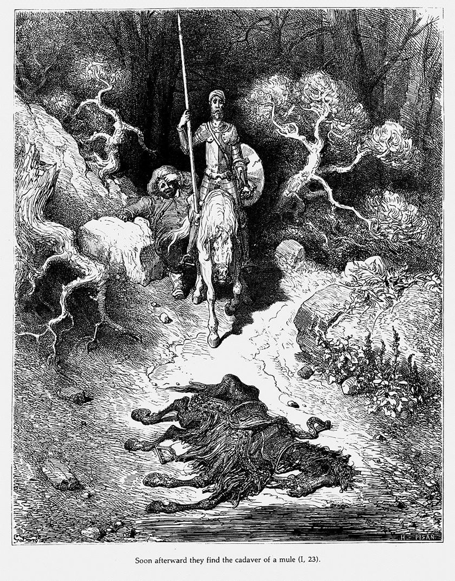 Don Quixote by Gustave Dore
