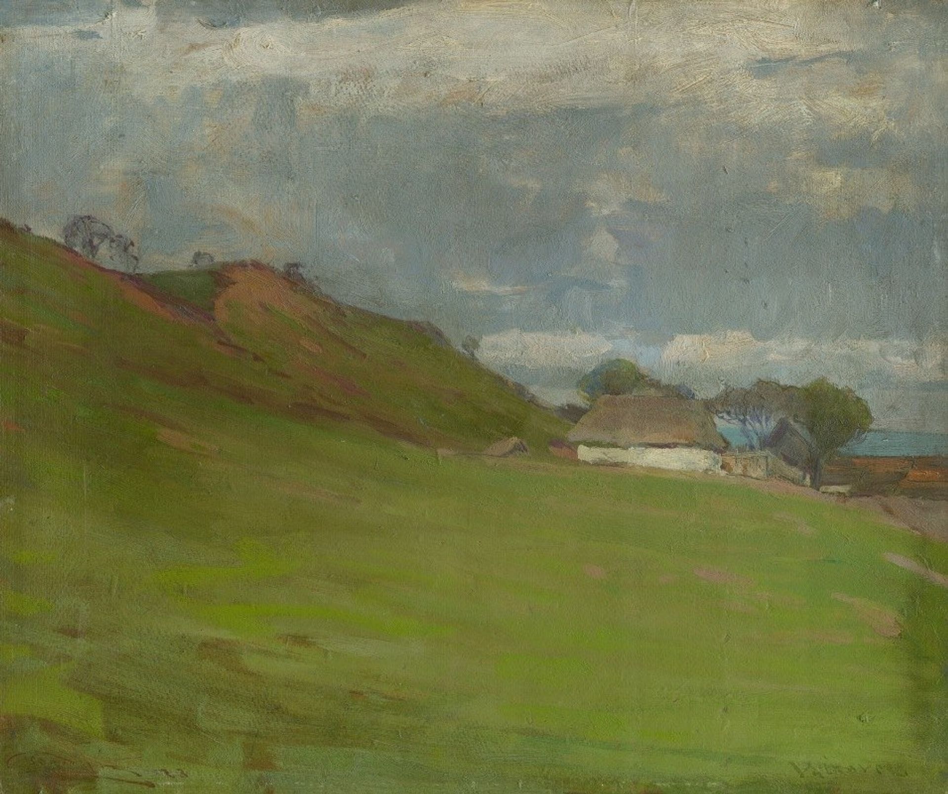 Hradište vo Vaľkovciach by Ľudovít Čordák