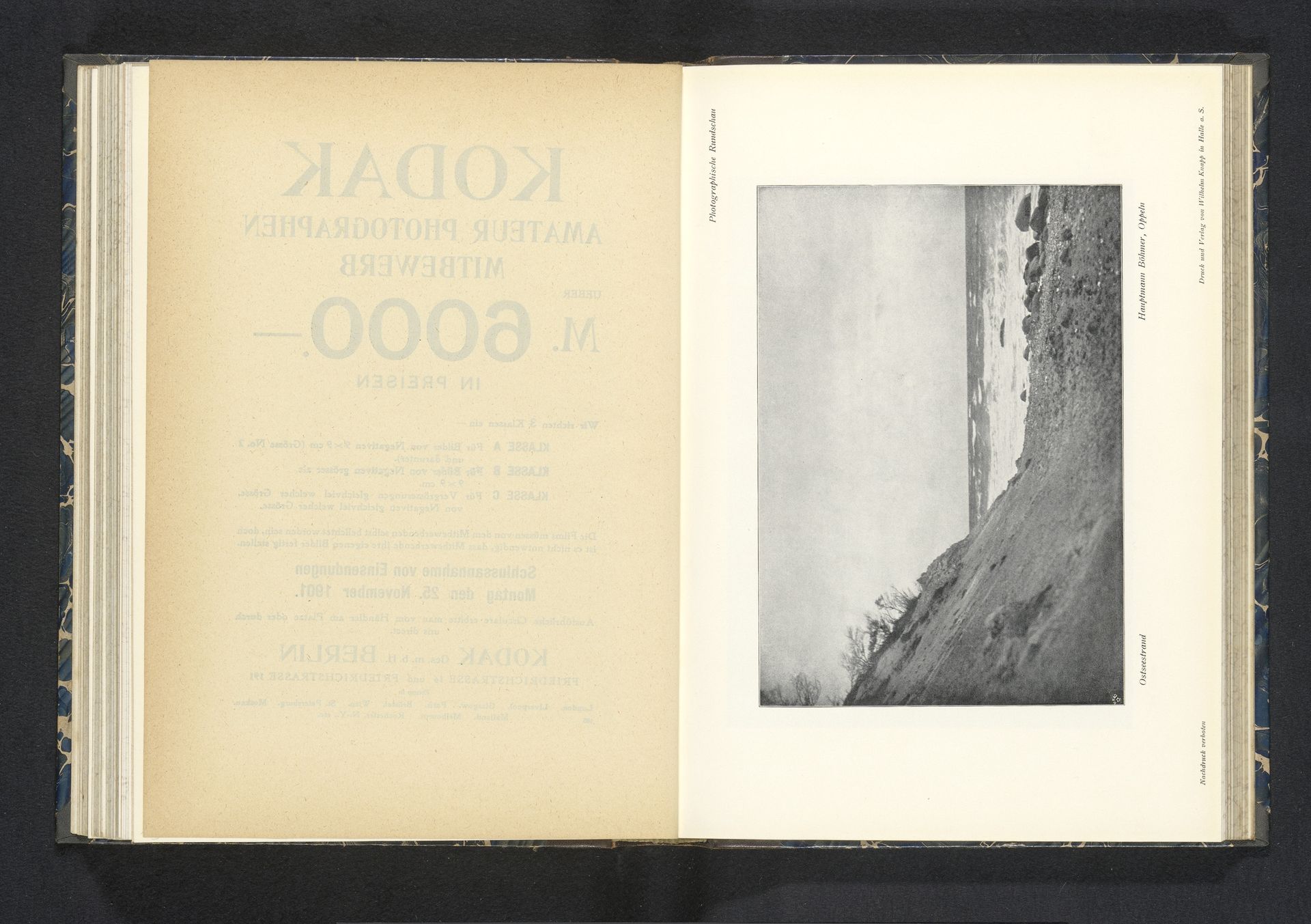 Kustlandschap by Hauptmann A. Böhmer