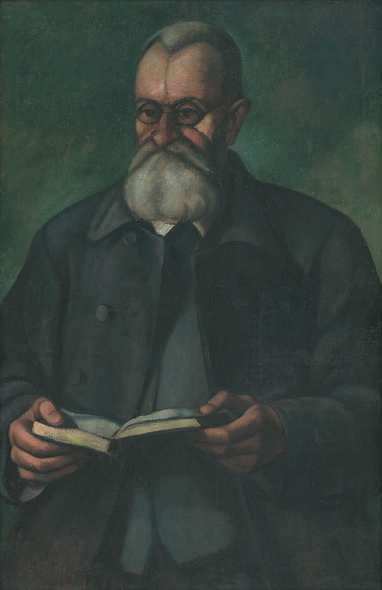 Portrait of An Geologist  Nagy Sárpataky Miklós by Kmetty János