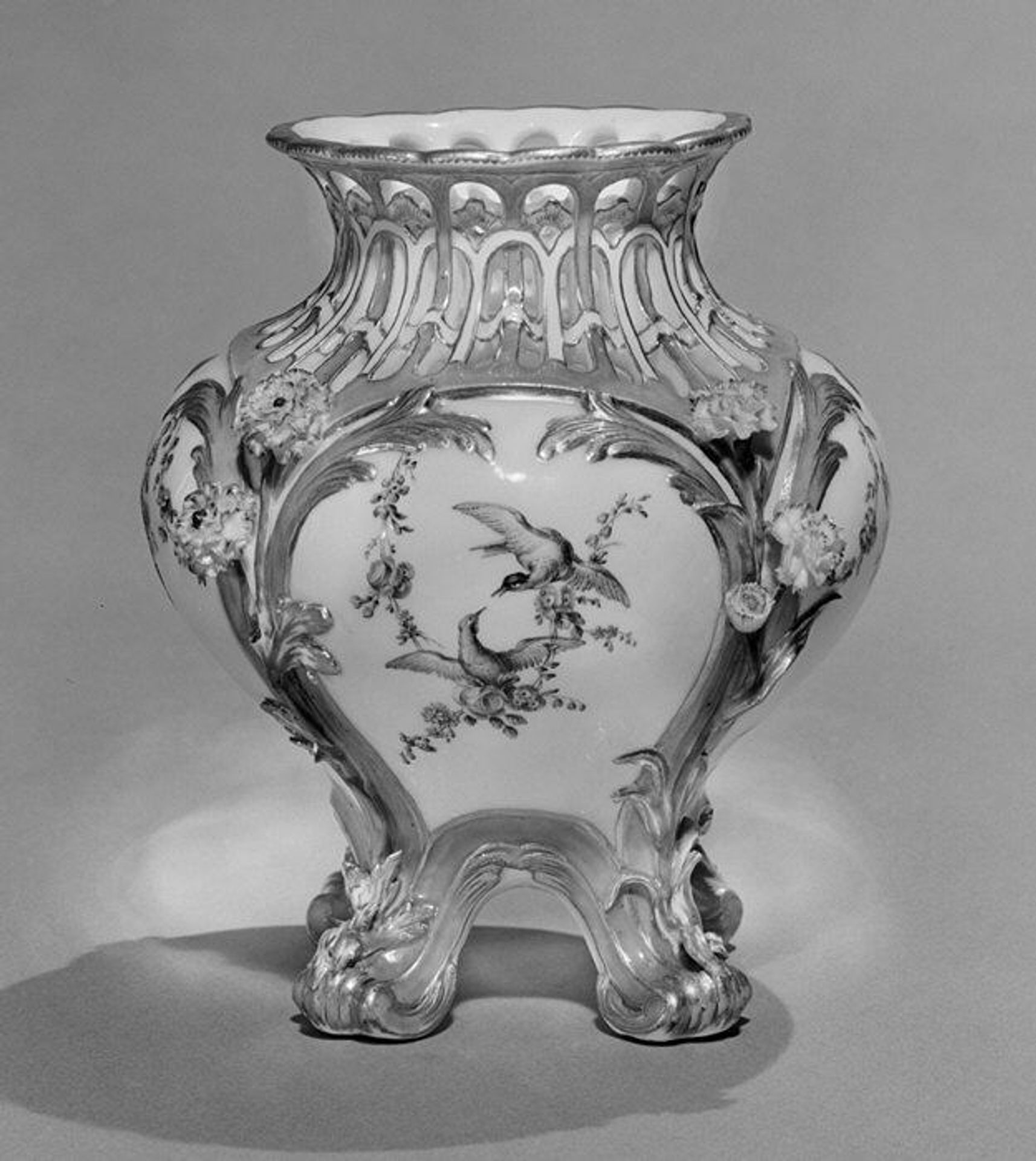 Potpourri vase (pot-pourri à jour) by Vincennes Manufactory