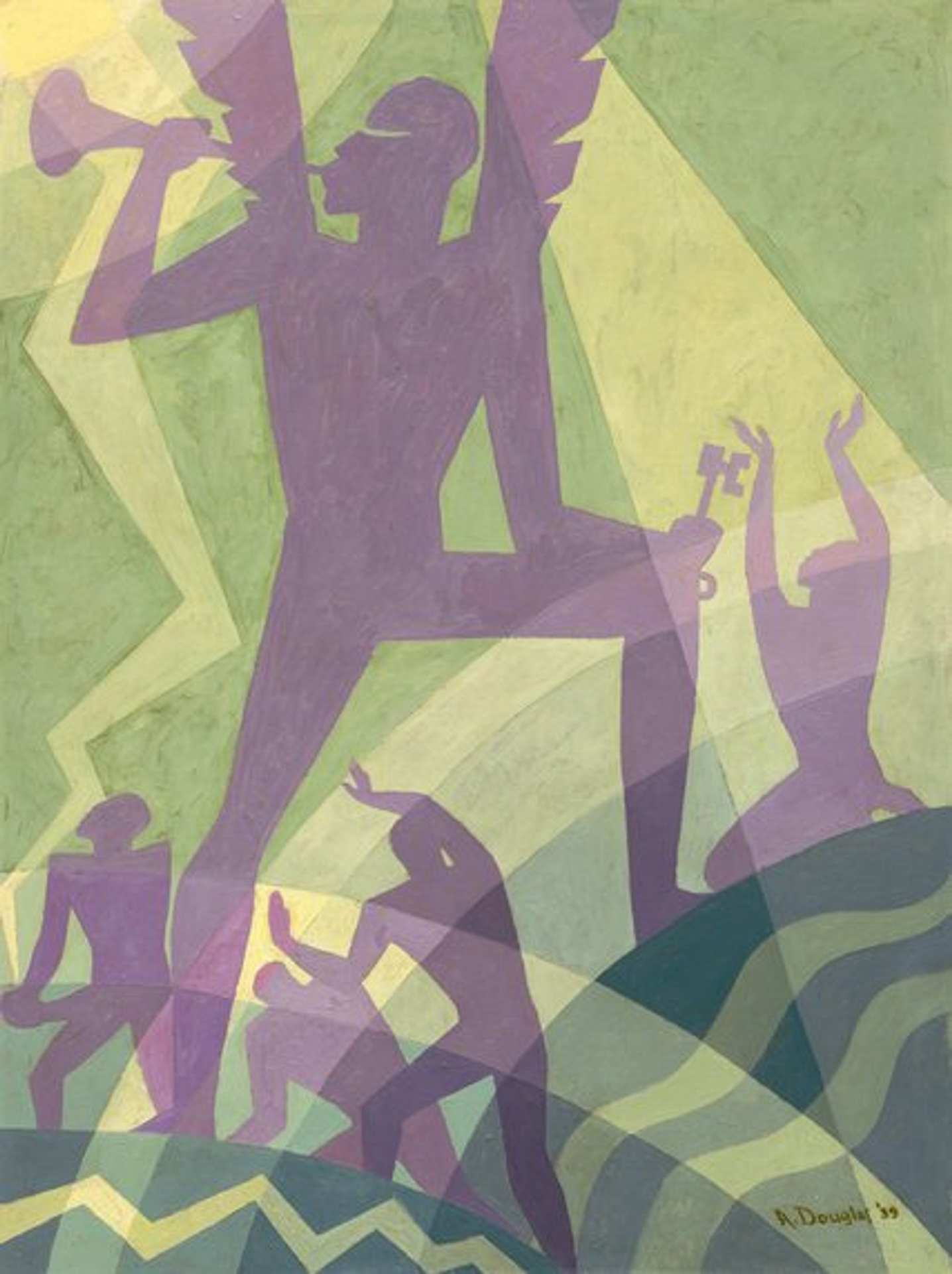 The Judgement Day by Aaron Douglas