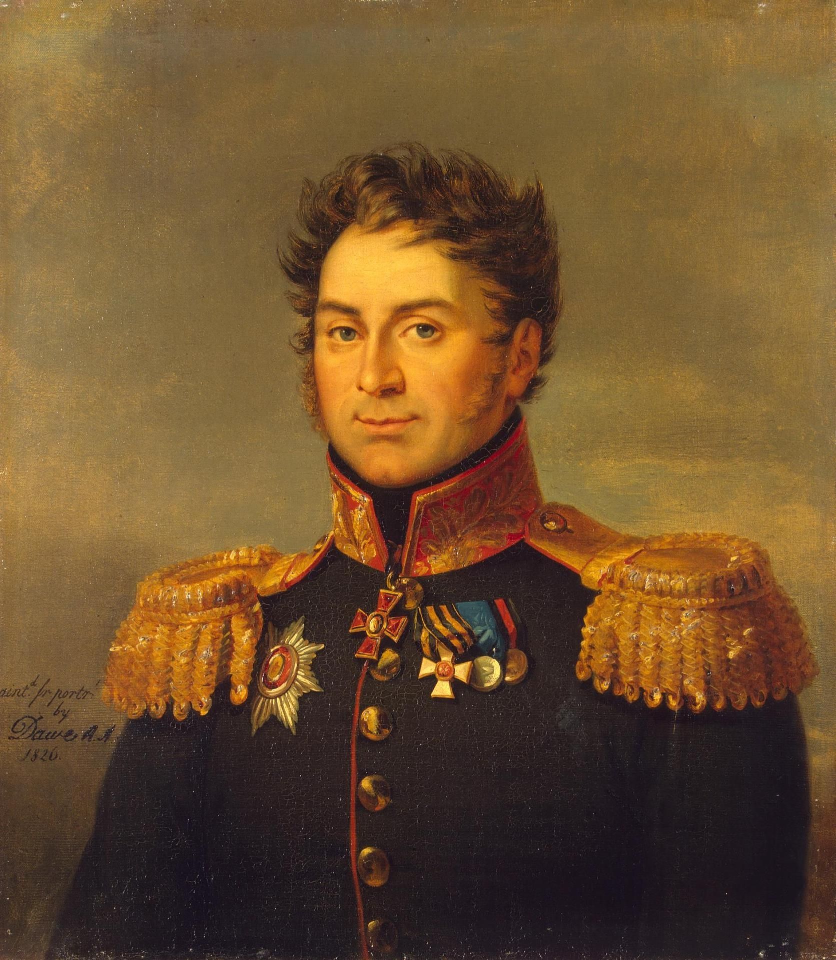 Nikolay Dmitrievich Olsufjev by George Dawe
