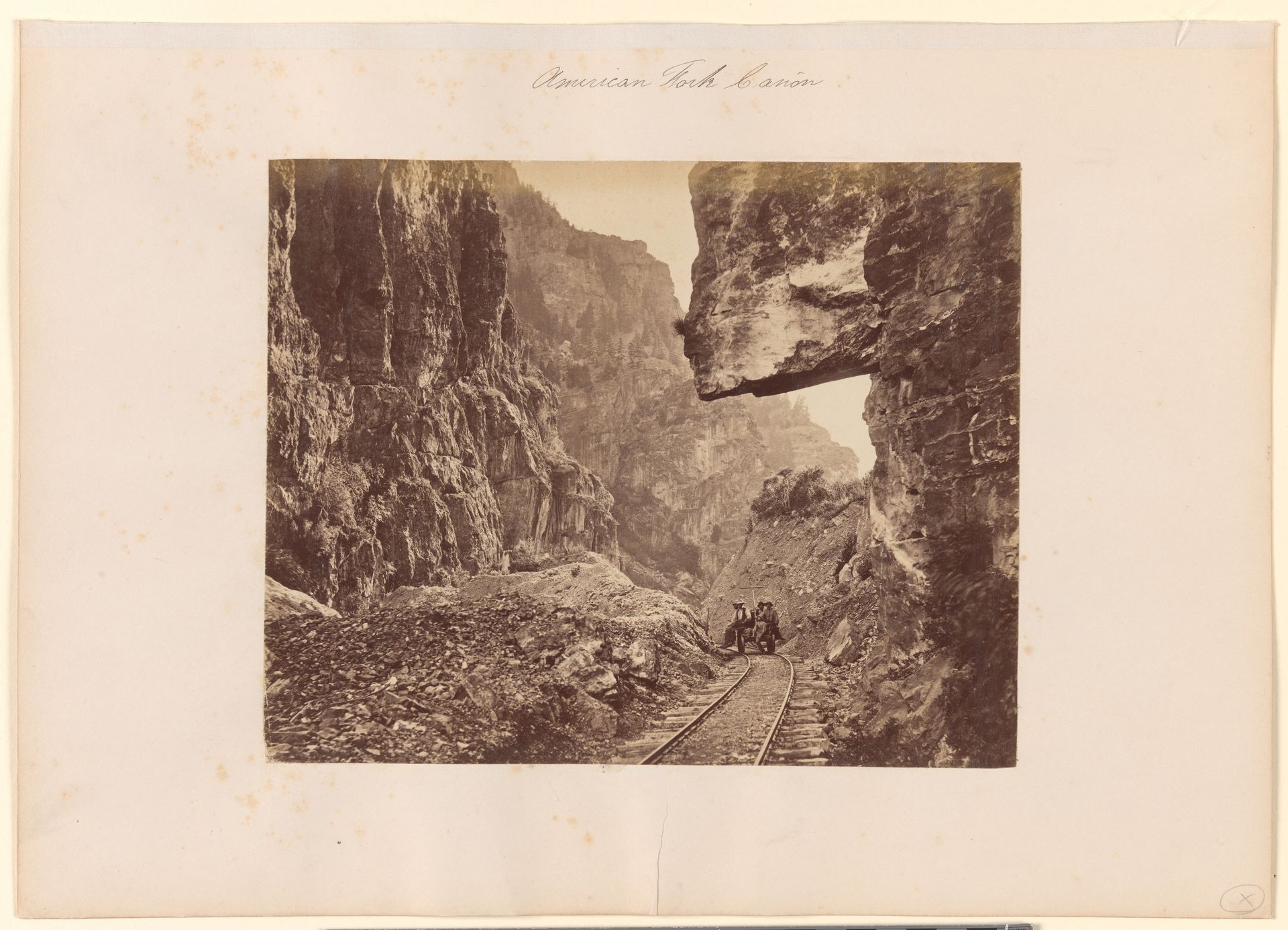 American Fork Canyon by Charles Roscoe Savage