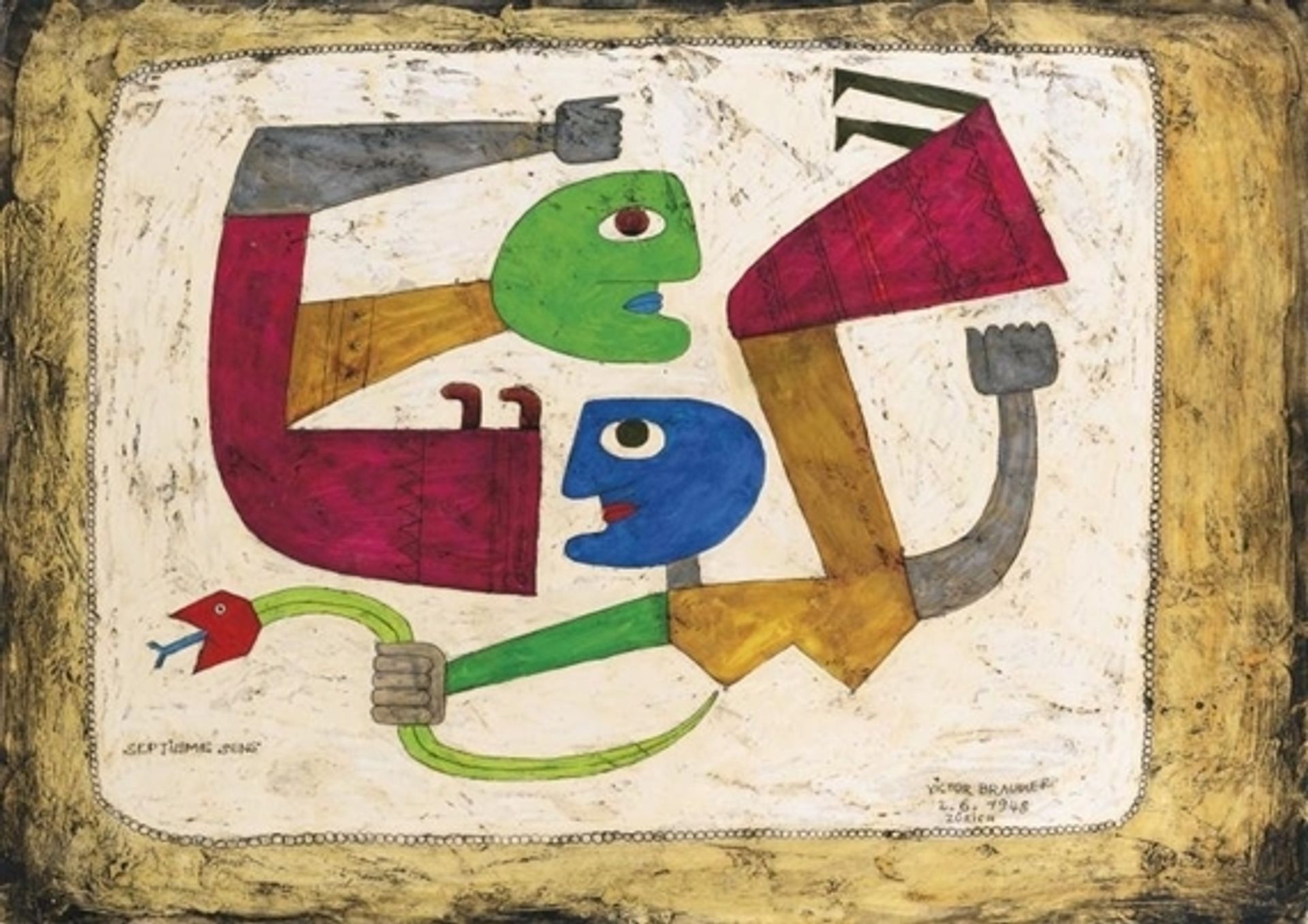 Septième sens by Victor Brauner