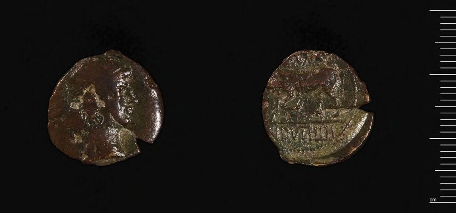 Coin of the Leuci Tribe of Gaul under Augustus by The Leuci