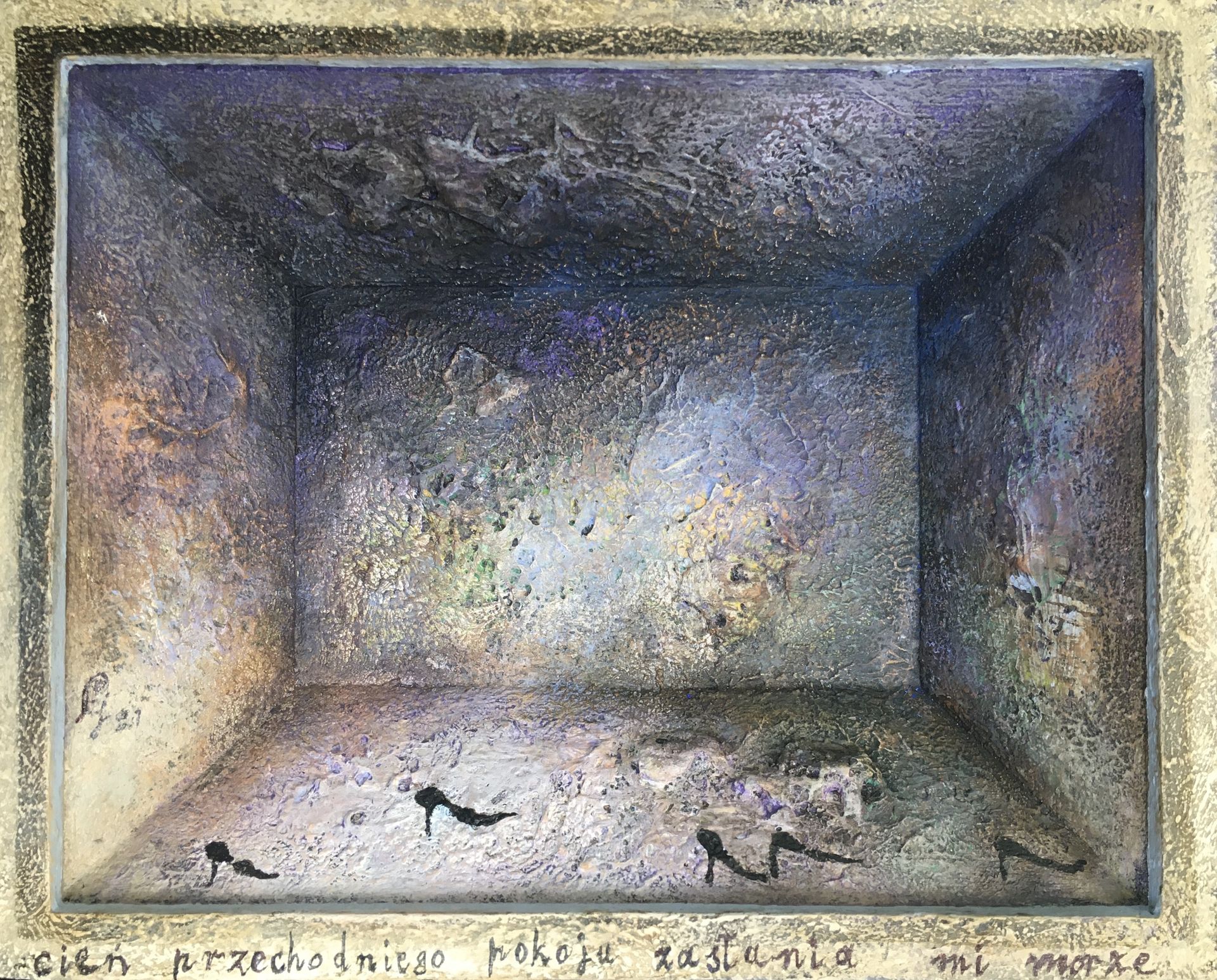 Cień przechodniego pokoju zasłania mi morze by Lech Jankowski