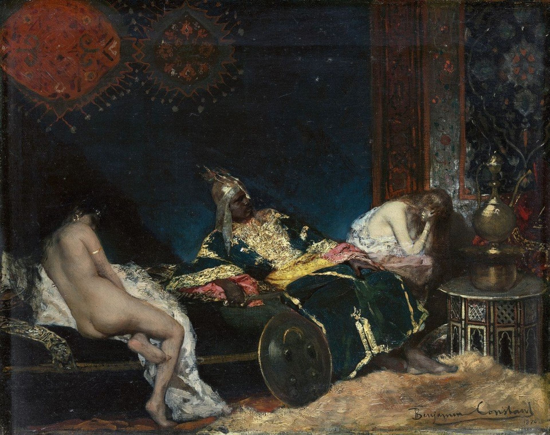 The Serbian Concubine by Jean-Joseph-Benjamin Constant