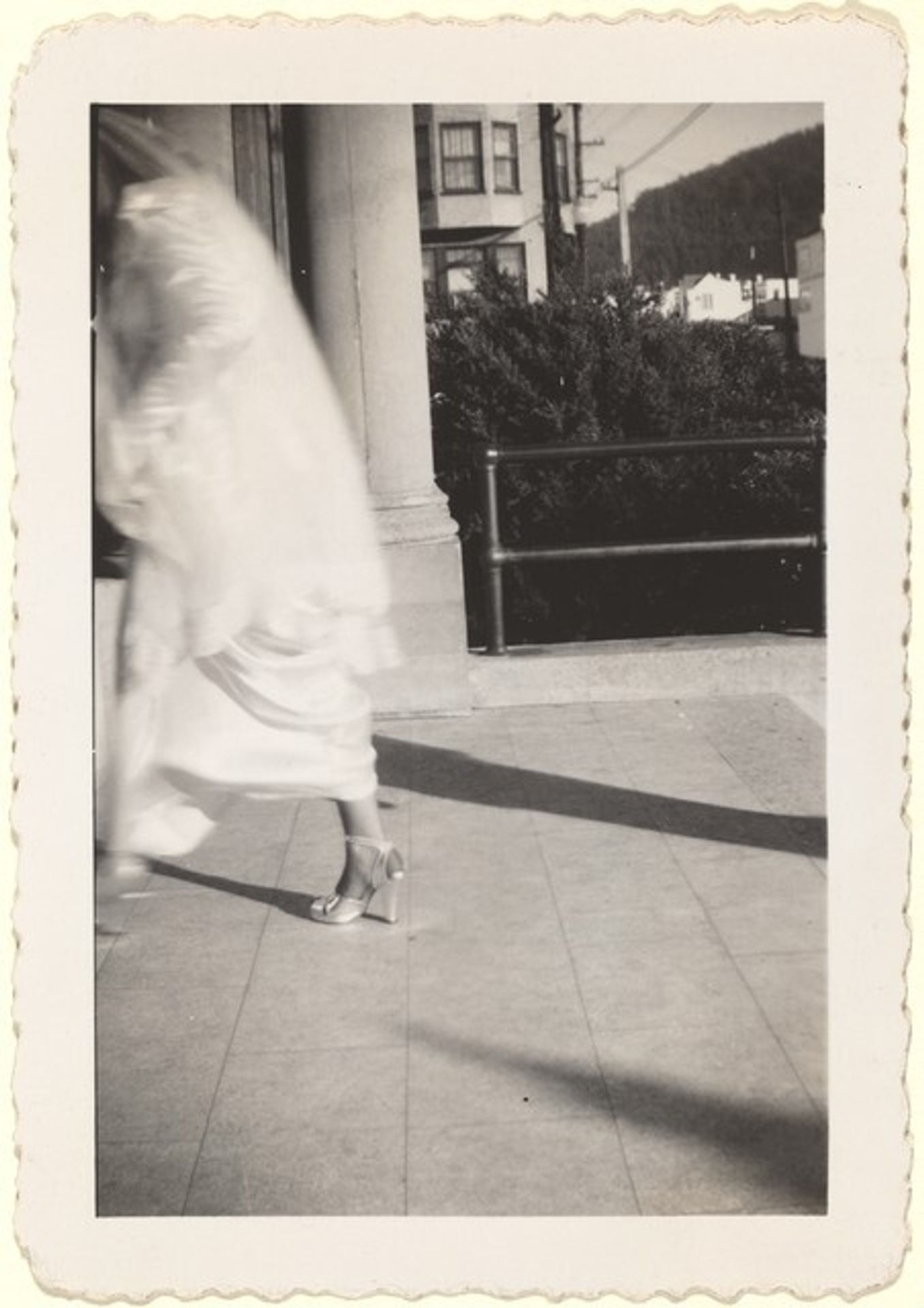 Untitled (Blurred bride) by Anonymous