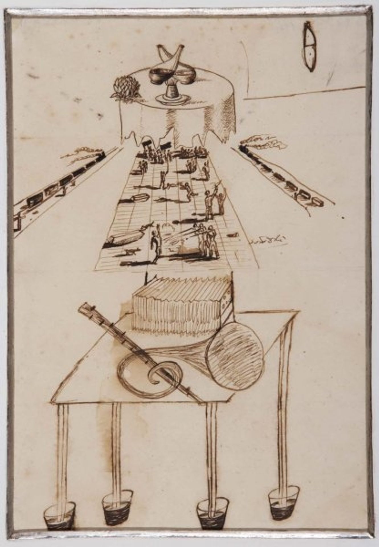 Cadavre Exquis (Exquisite Cadaver) by Valentine Hugo